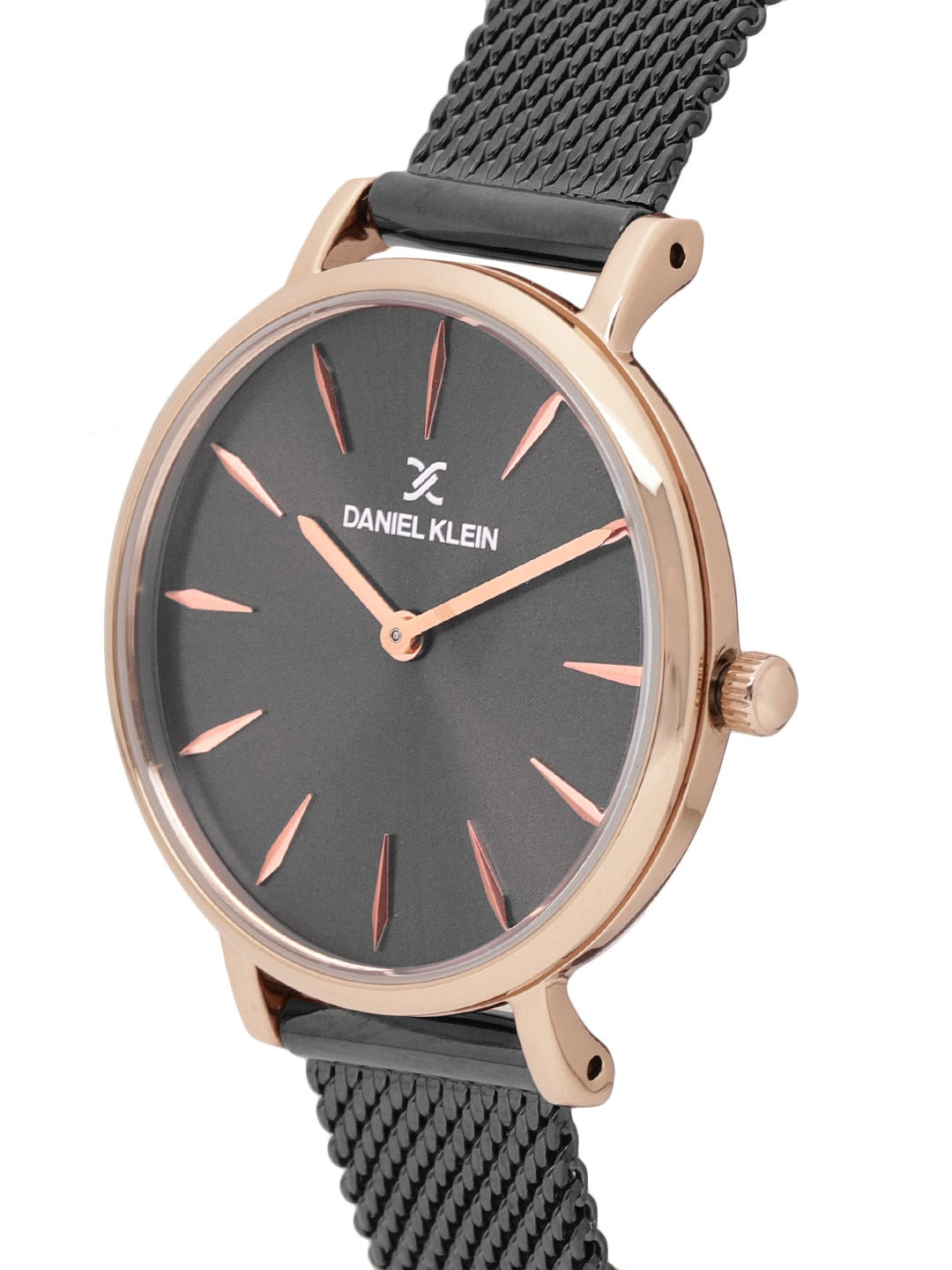 Daniel Klein Premium Women Gun Black Dial Watch