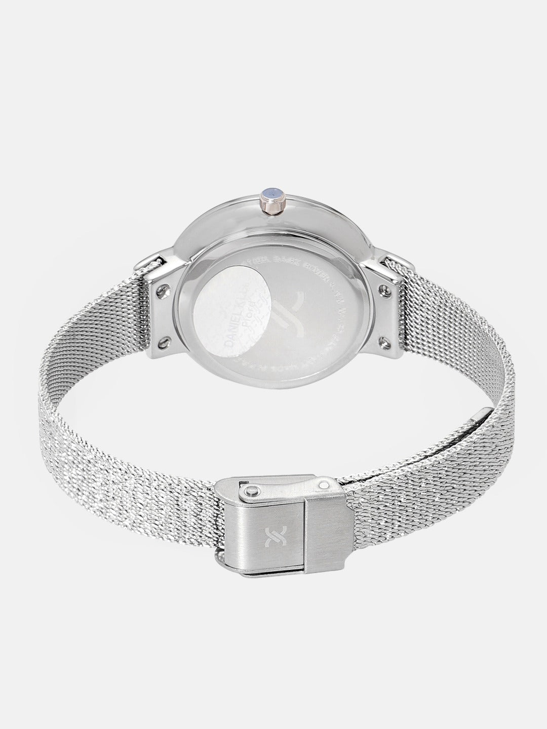 Daniel Klein Fiord Women Gun Black Dial Watch