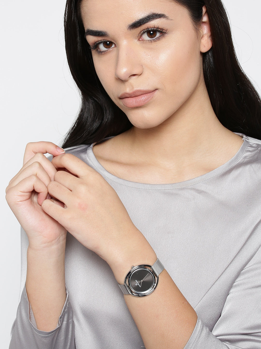 Daniel Klein Trendy Women Gun Black Dial Watch