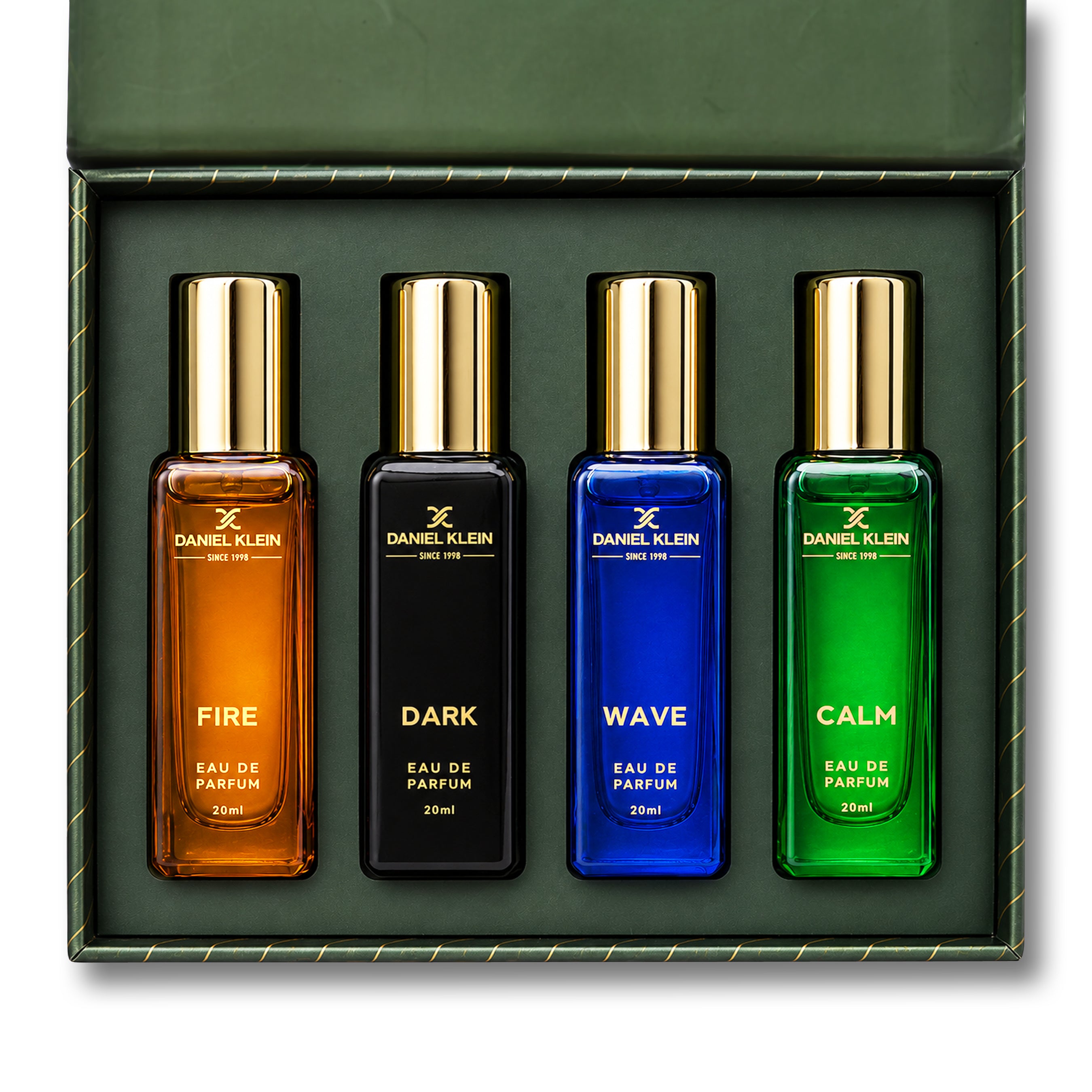 Daniel Klein Men Perfume Combo Set Pack Of 4 (20 ml x 4)