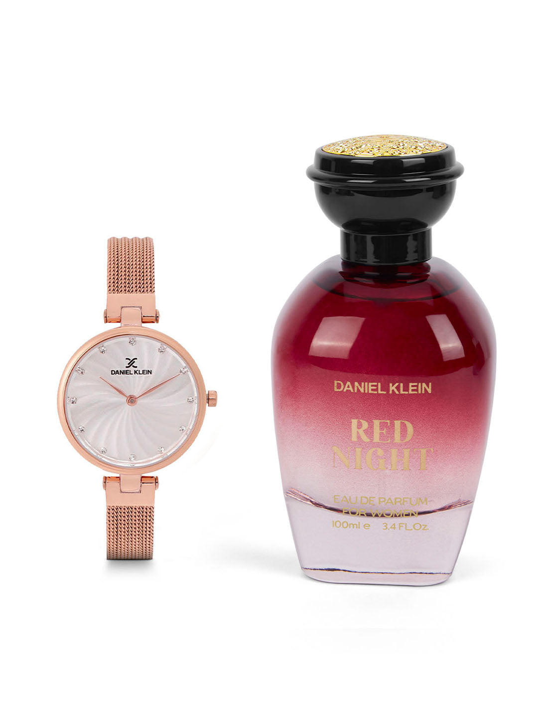 Daniel Klein Watch & Perfume Set for Women - DKC002-1