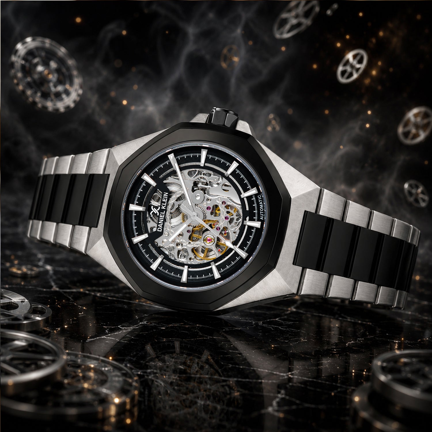 Men’s Luxury Skeleton Dial Automatic Watch | Premium Designer Wrist Watch for Men