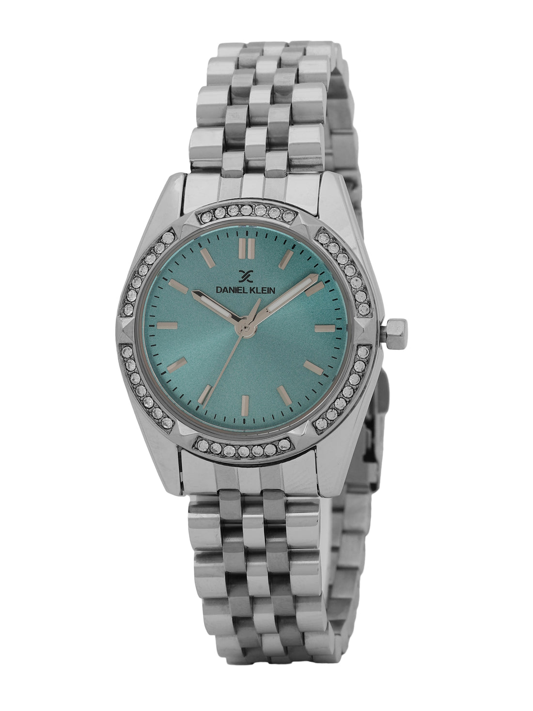 &quot;Daniel Klein Women’s Silver Bracelet Watch – Tiffany Blue Dial, Elegant Design &quot;