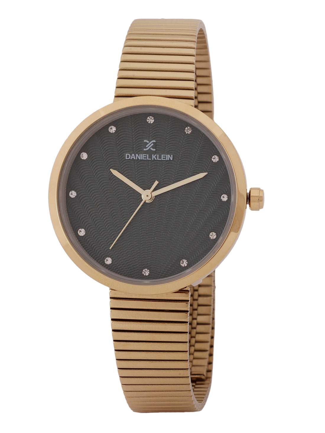 &quot;Daniel Klein Women’s Gold Watch – Luxury Green Dial, Stylish Bracelet Design &quot;