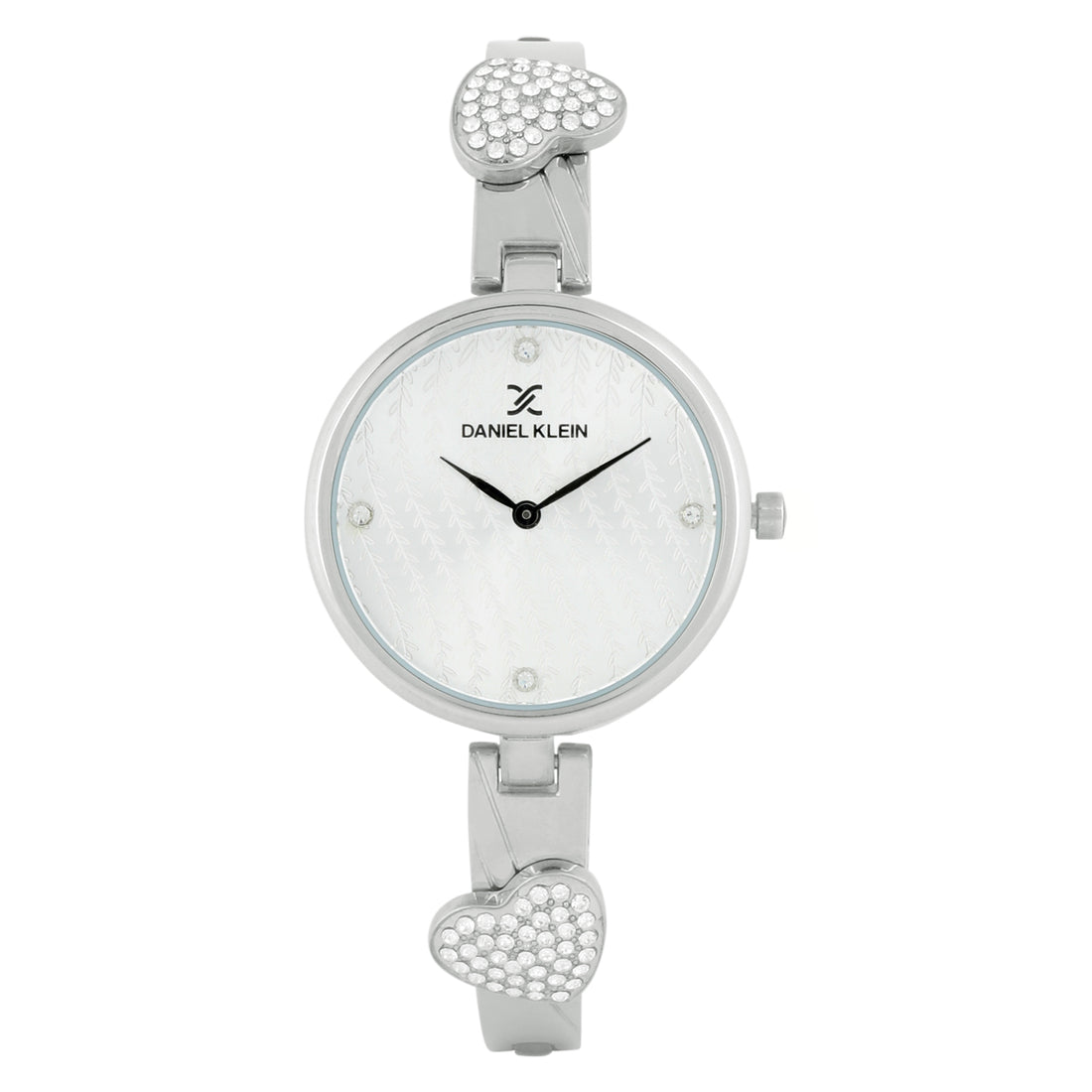 Daniel Klein Gift Set Women Silver Dial Analogue Watch