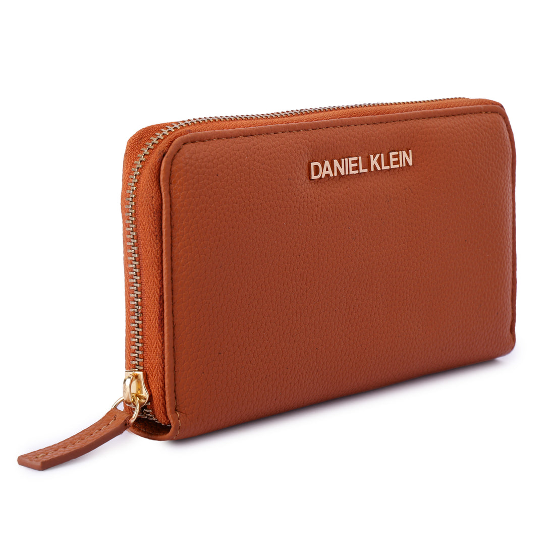 Daniel Klein Tan Zip-Around Women’s Wallet