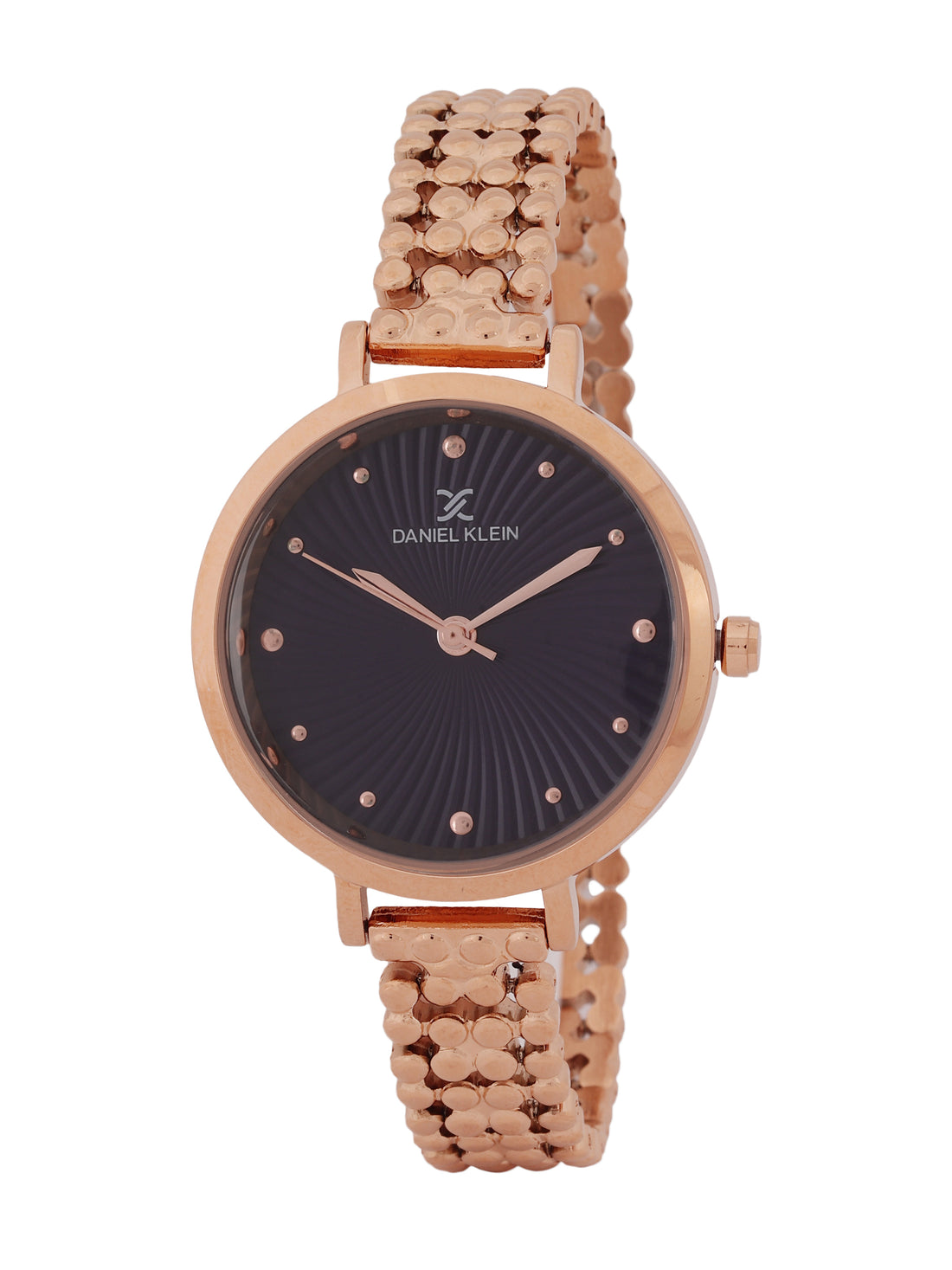 &quot;Daniel Klein Women’s Rose Gold Bracelet Watch – Elegant Blue Dial, Premium Style &quot;
