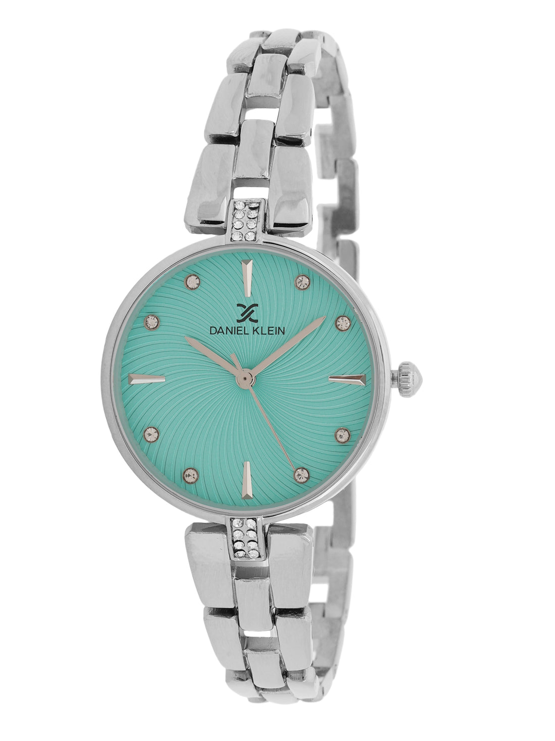 &quot;Daniel Klein Women’s Silver Bracelet Watch – Tiffany Blue Dial, Elegant Premium Design &quot;