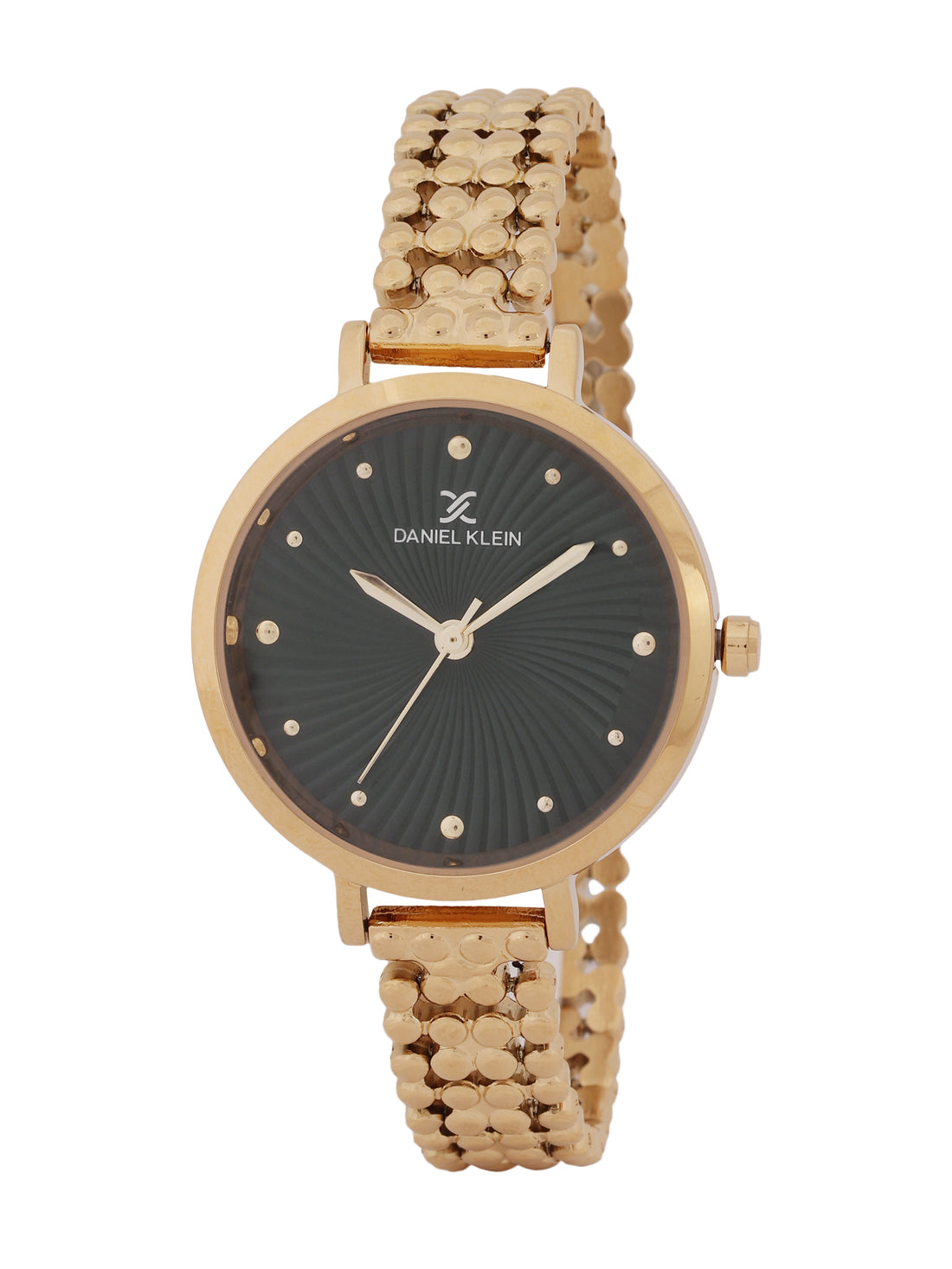 &quot;Daniel Klein Women’s Gold Bracelet Watch – Luxurious Green Dial, Premium Design &quot;
