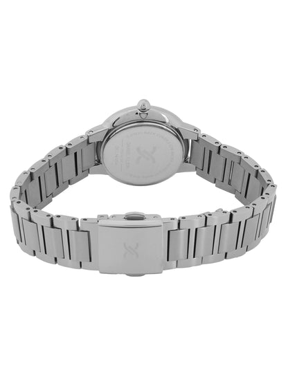 Daniel Klein Green Dial Silver Strap Women’s Analog Watch DK.1.14100-3