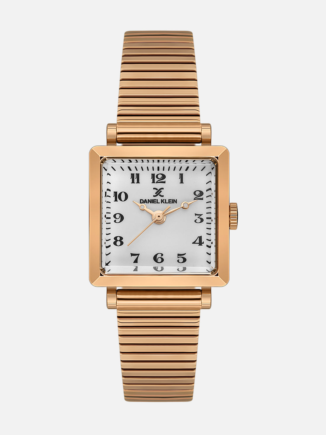 Daniel Klein Analog White Round Dial Pink Rose Gold Case Pink Rose Gold Strap Quartz Water-Resistant Wrist Watch for Women Girls, Ladies DK.1.14179-3