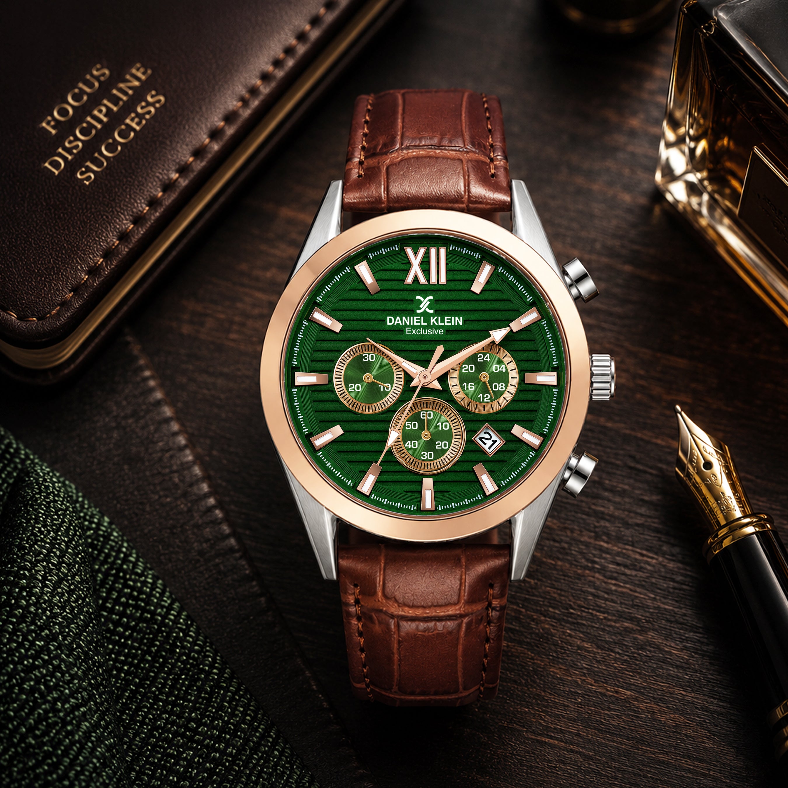 Daniel Klein Classic Multifunction Watch for Men