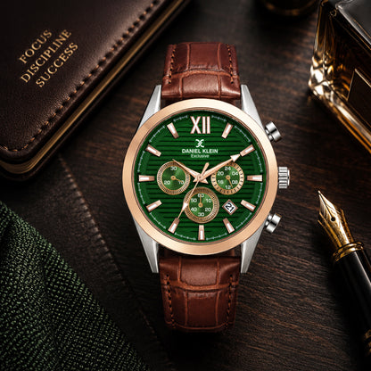Daniel Klein Classic Multifunction Watch for Men