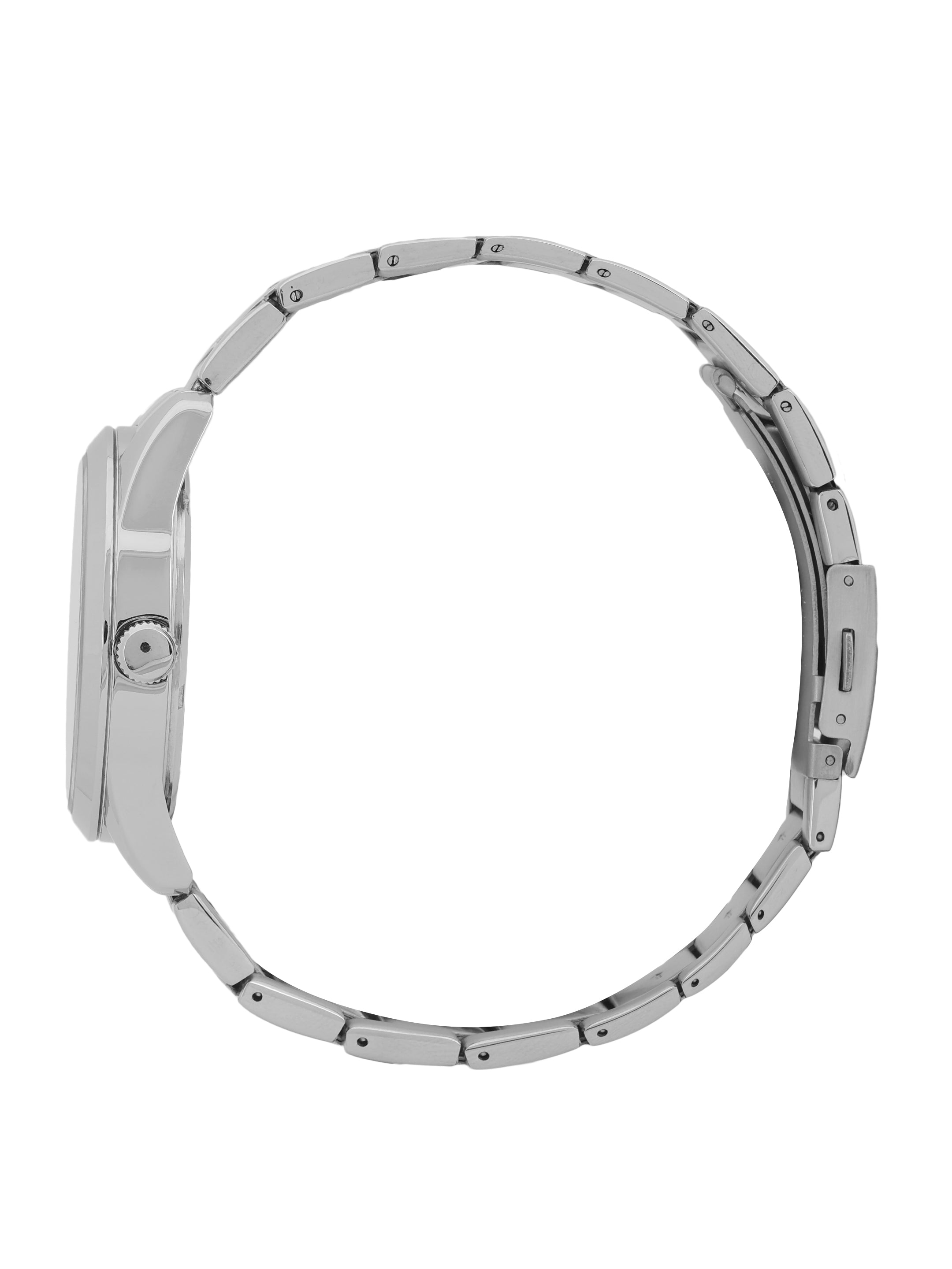 Daniel Klein Arcadia Men’s Gun Black Steel Strap Watch DK.6.14085-2