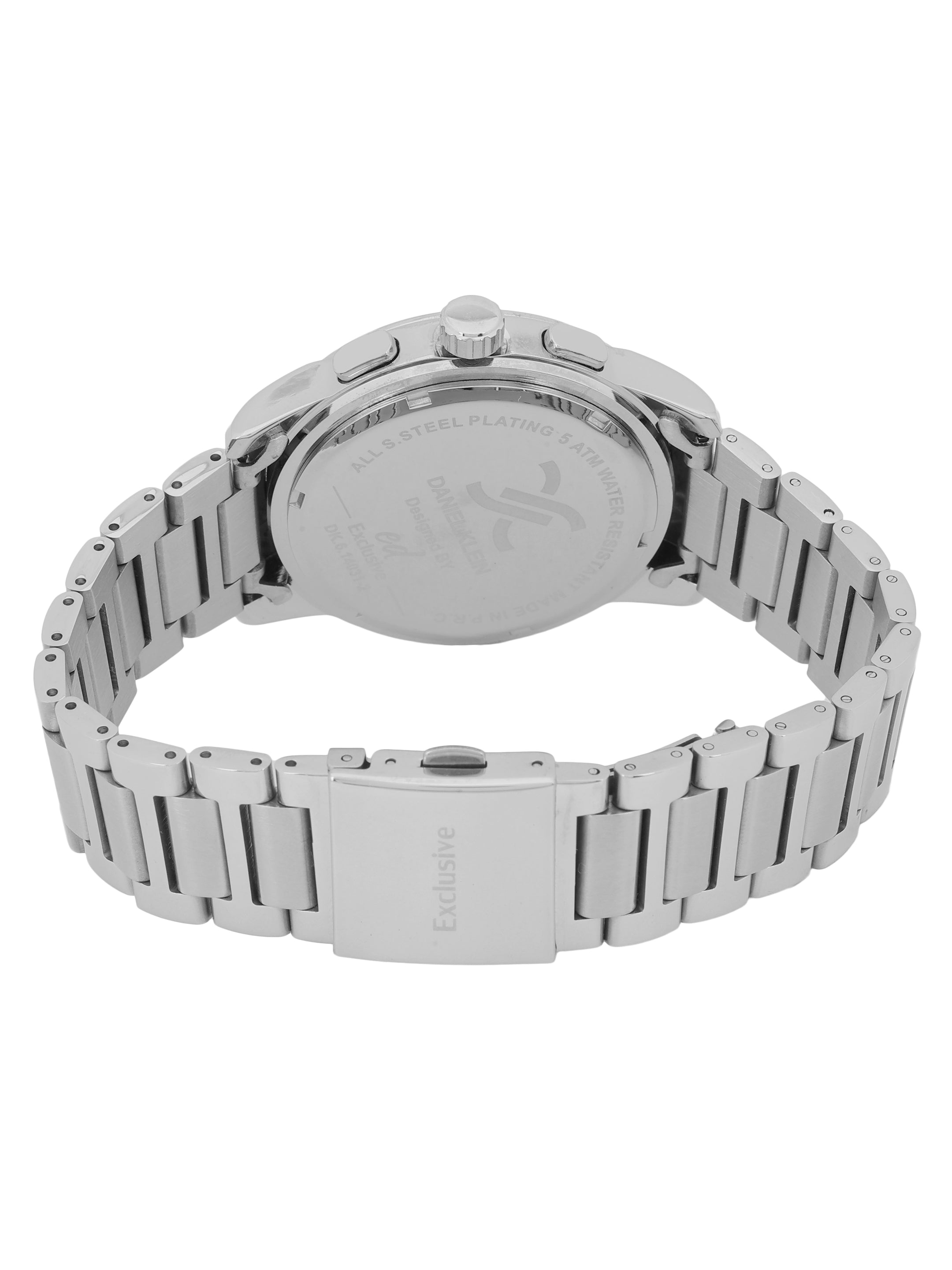Daniel Klein Men’s Silver Dial Stainless Steel Watch DK.6.14031-1