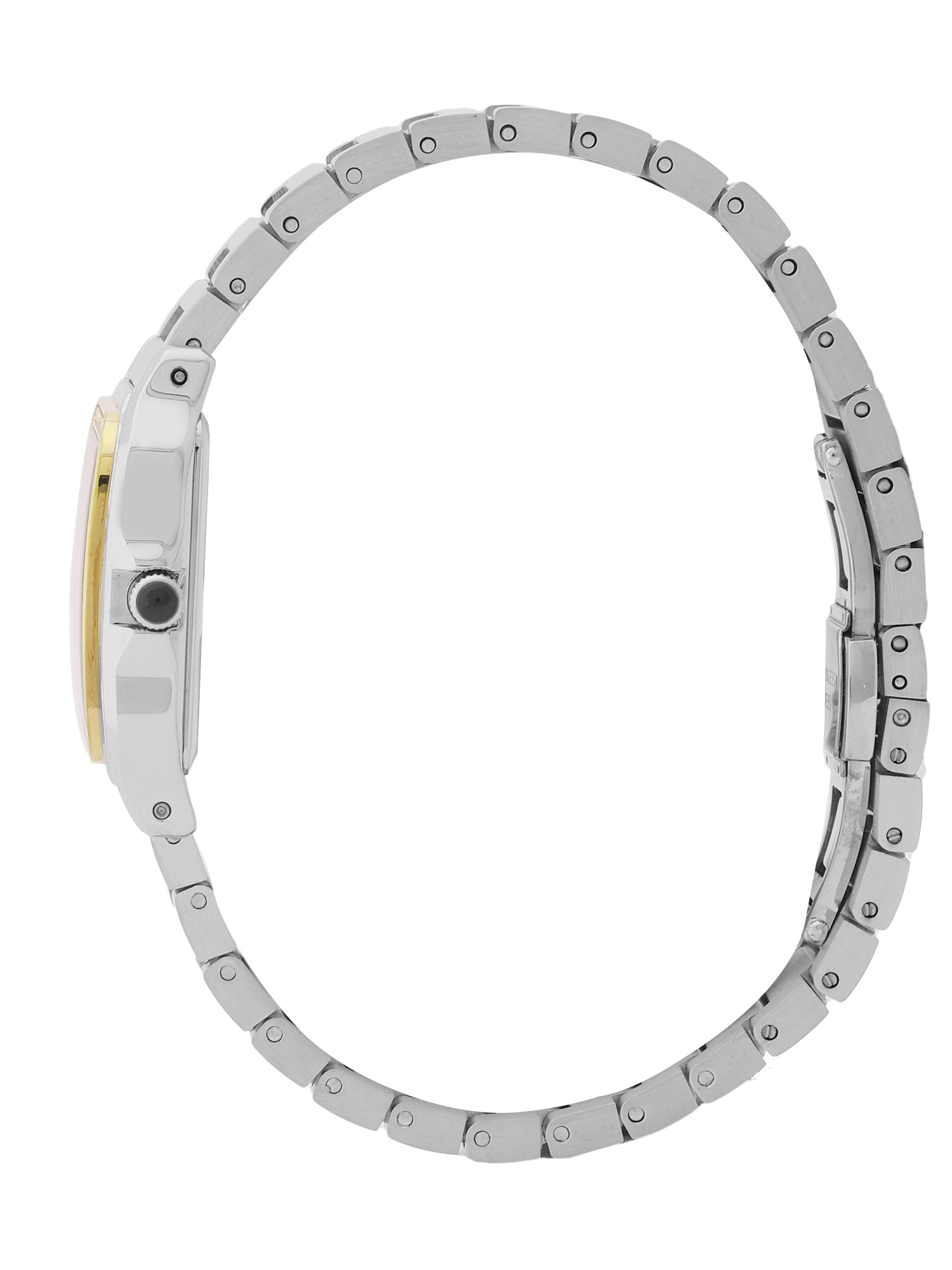 Daniel klein Premium Lady Dual-Tone Silver Sunray Dial Stainless Steel Watch DK.1.14040-4