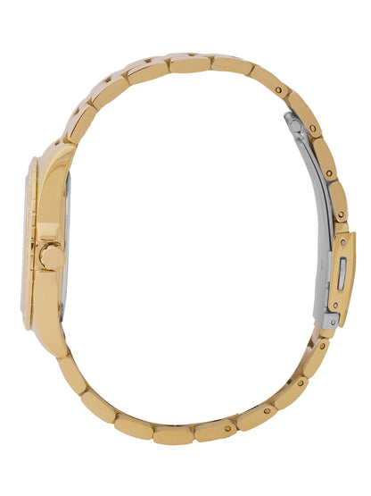 Daniel klein IPG Silver Sunray Dial Watch for Women DK.1.14053-3