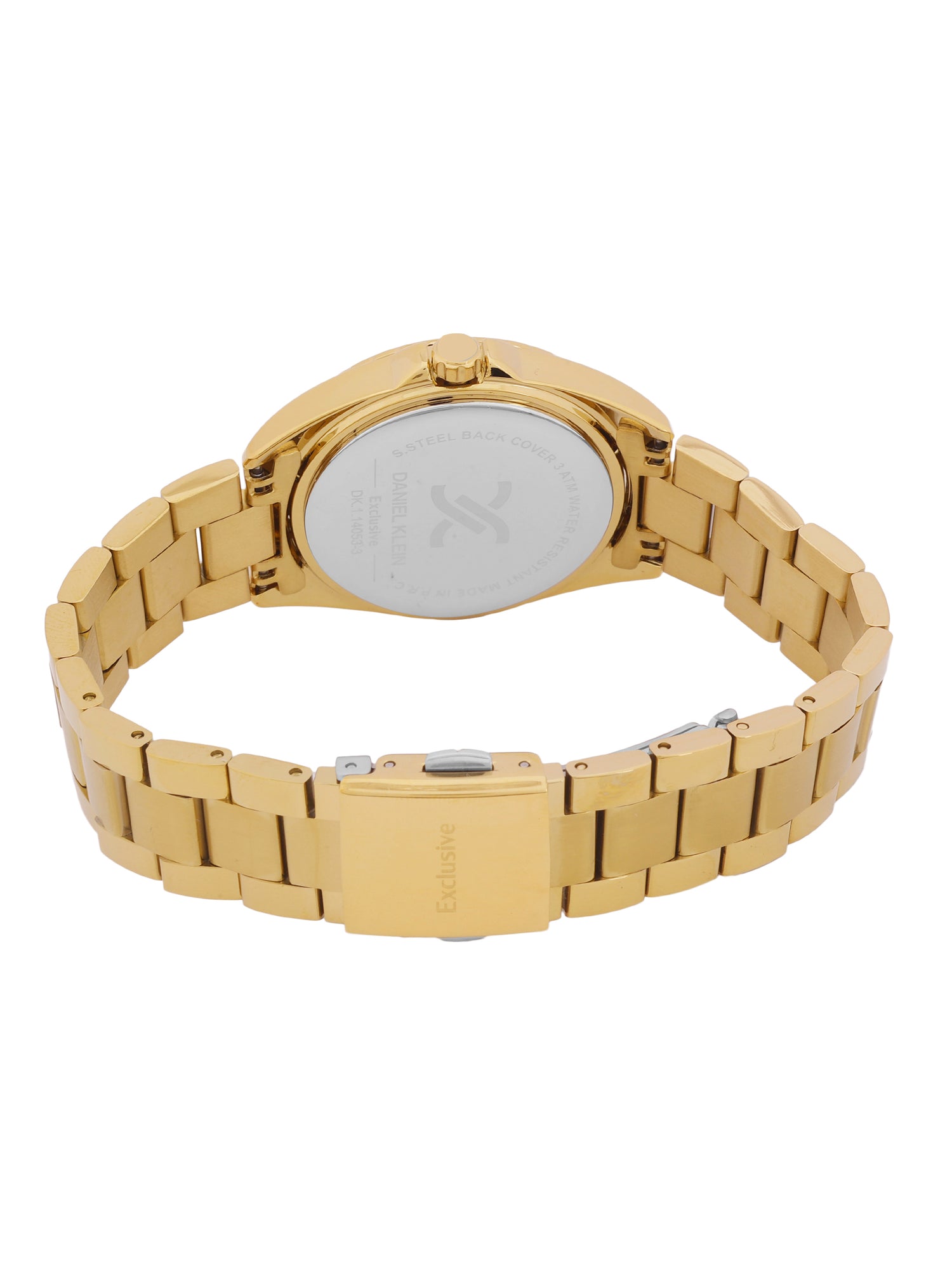 Daniel klein IPG Silver Sunray Dial Watch for Women DK.1.14053-3