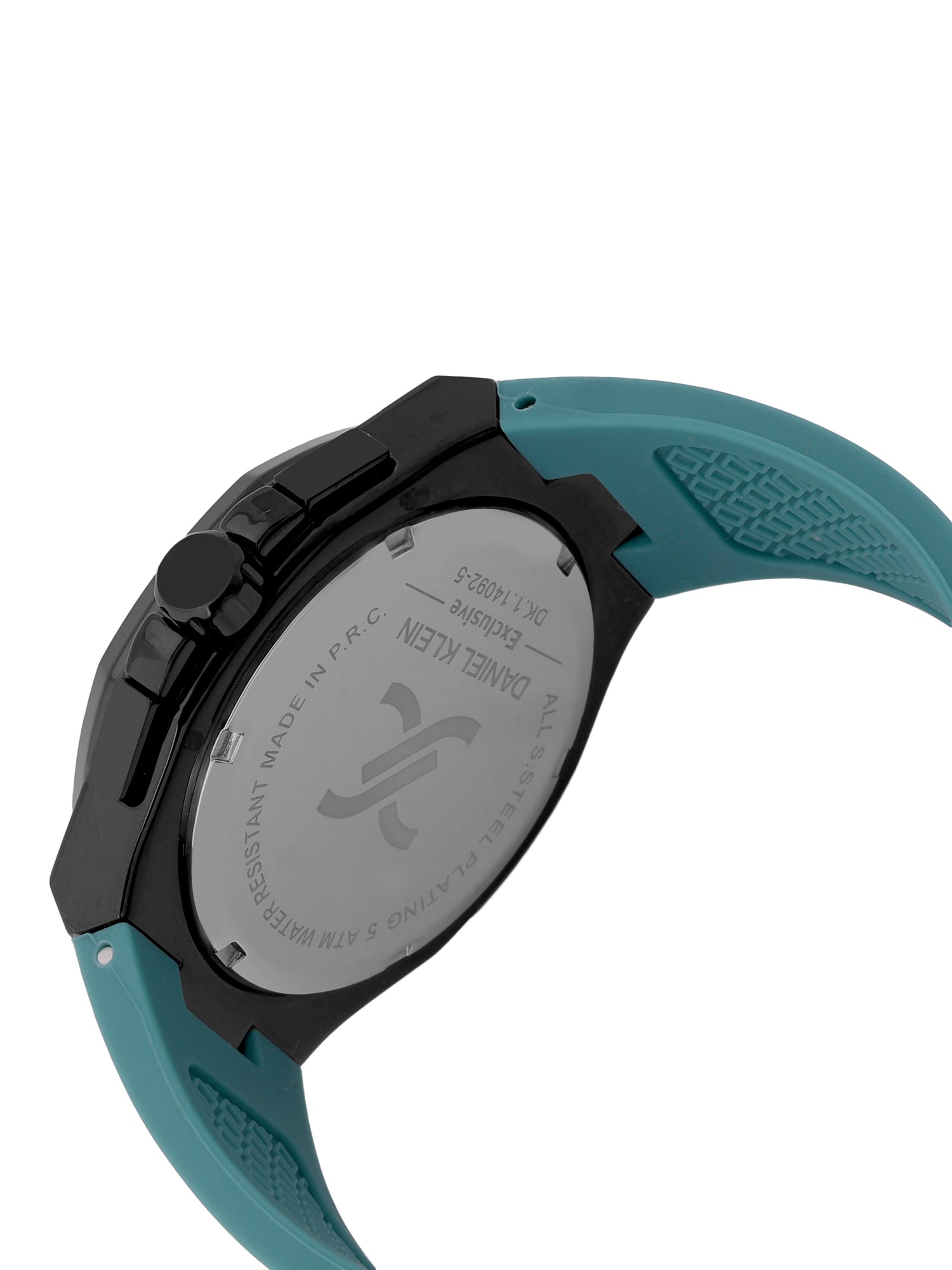 Daniel Klein Men’s Green Dial Silicone Watch DK.1.14092-5