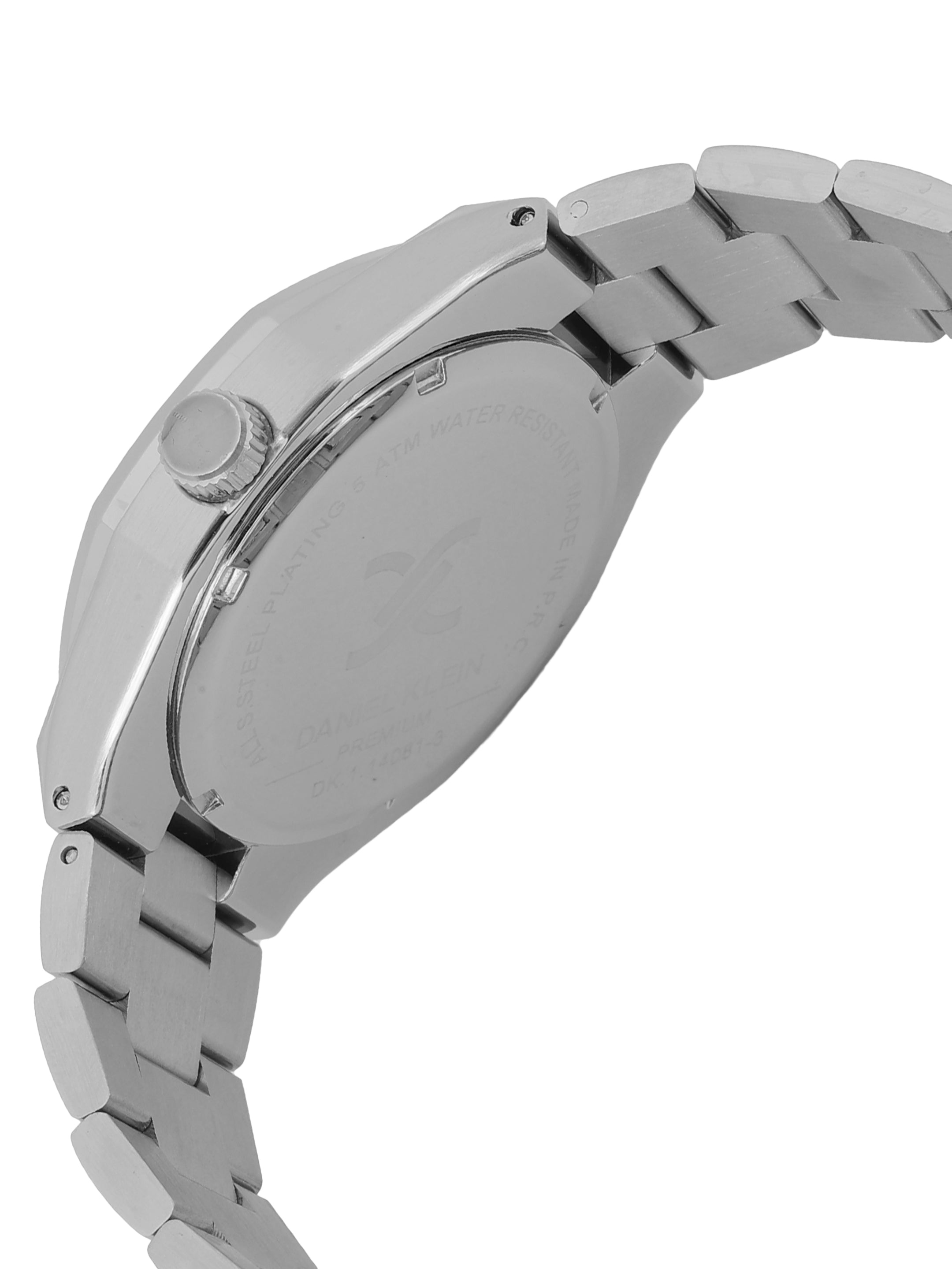 Daniel Klein Men’s Dark Green Dial Stainless Steel Watch DK.1.14081-4