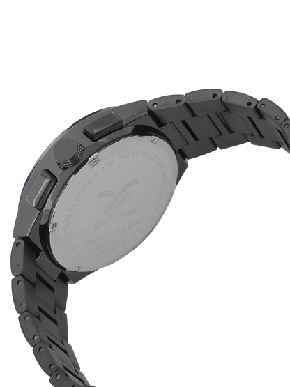 Daniel Klein Men’s Dark Blue Dial Stainless Steel Watch DK.1.14079-4