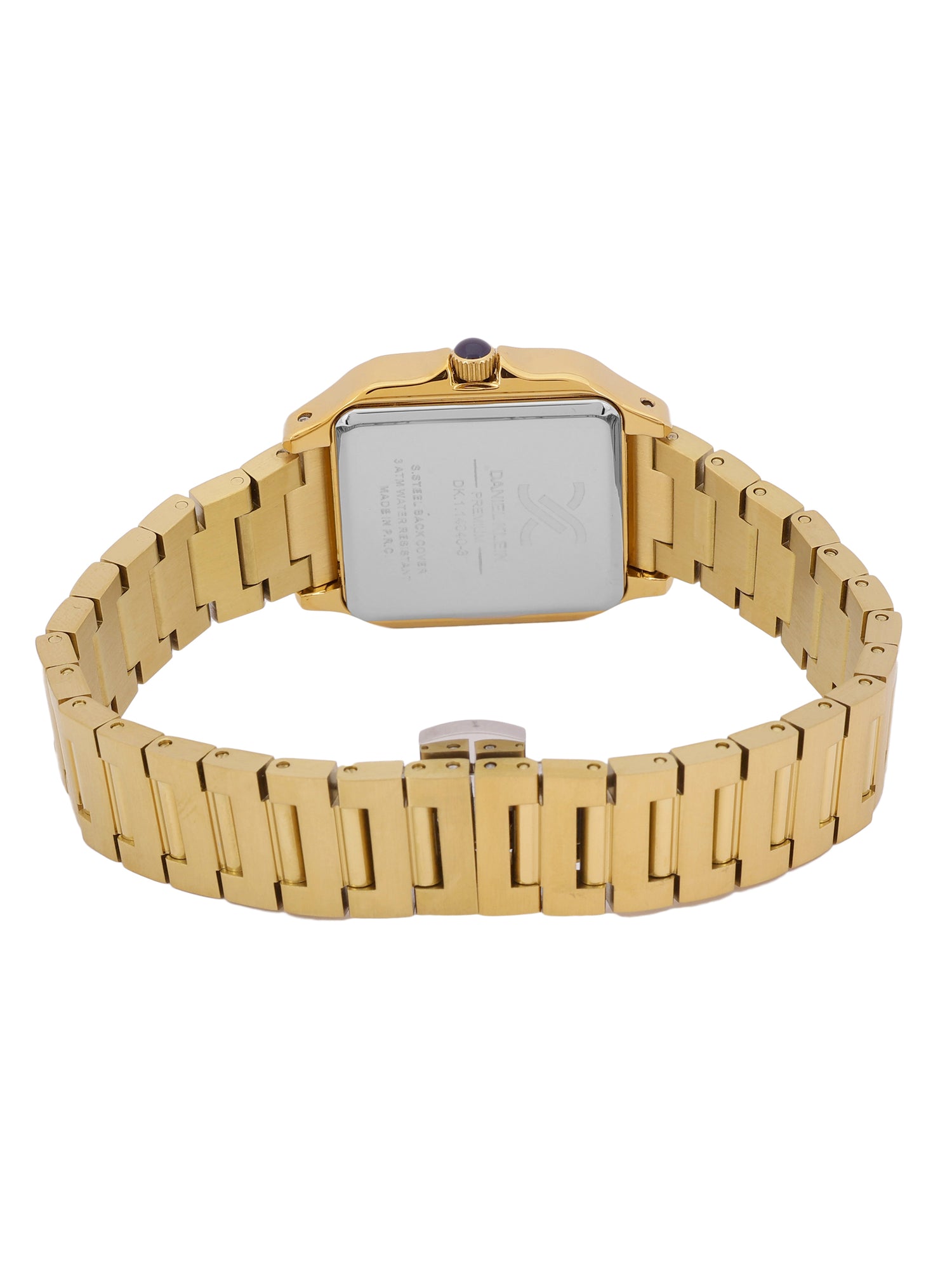 Daniel klein Premium Lady Silver Sunray Dial Stainless Steel Watch DK.1.14040-3