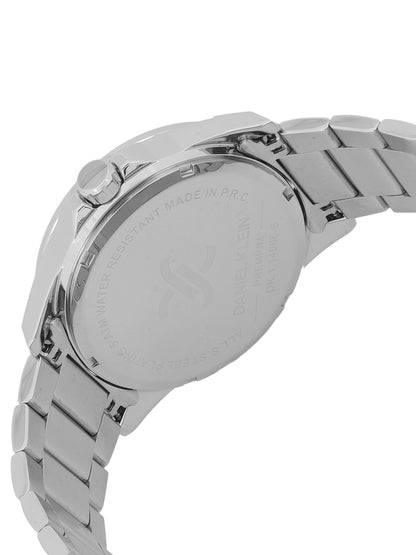 Daniel Klein Black to Blue Dial Analog Watch for Men – Stainless Steel Strap, Water Resistant DK.1.14066-4