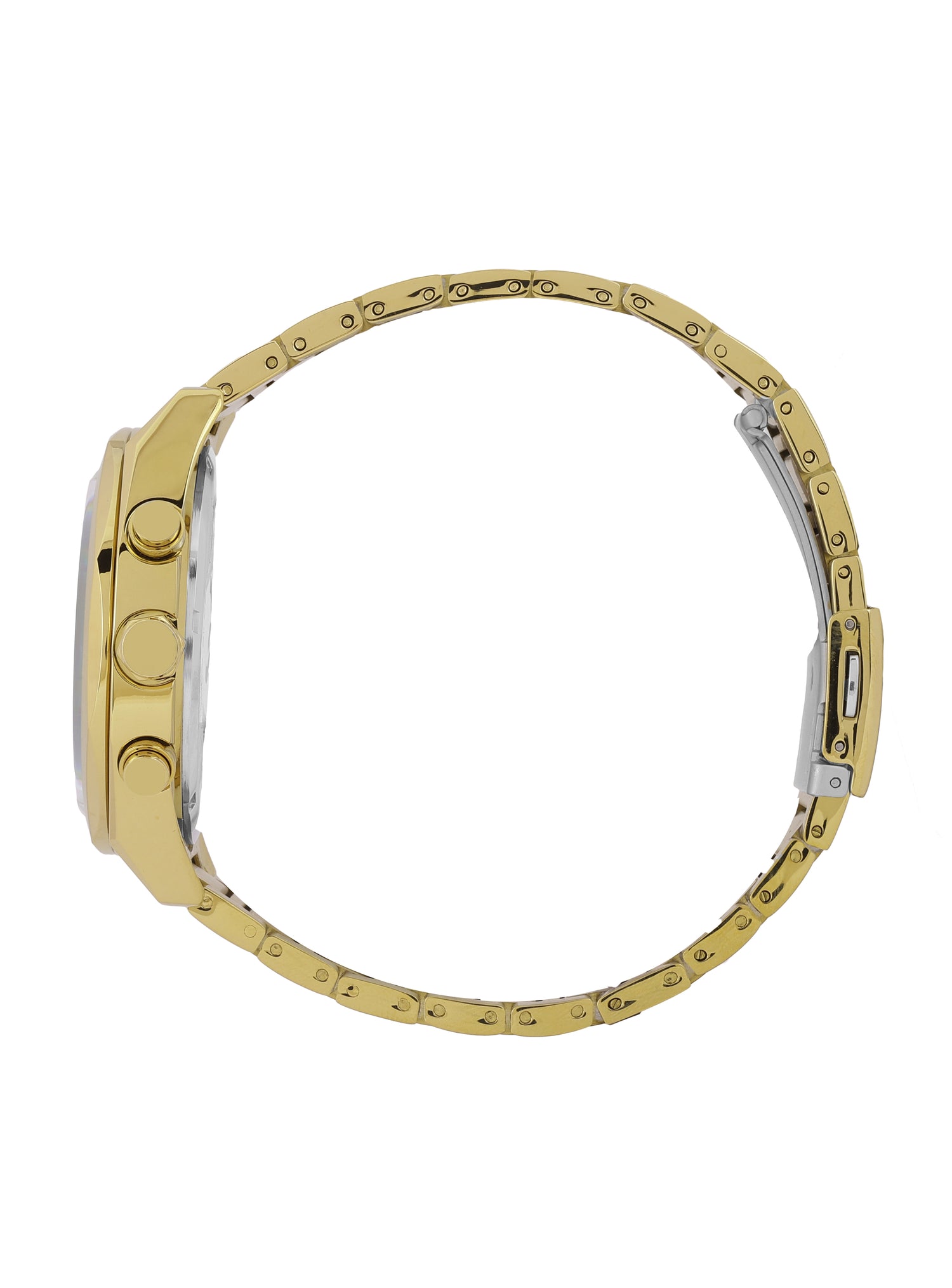 Daniel Klein Men’s Gun Black Dial Stainless Steel Watch DK.1.14064-5