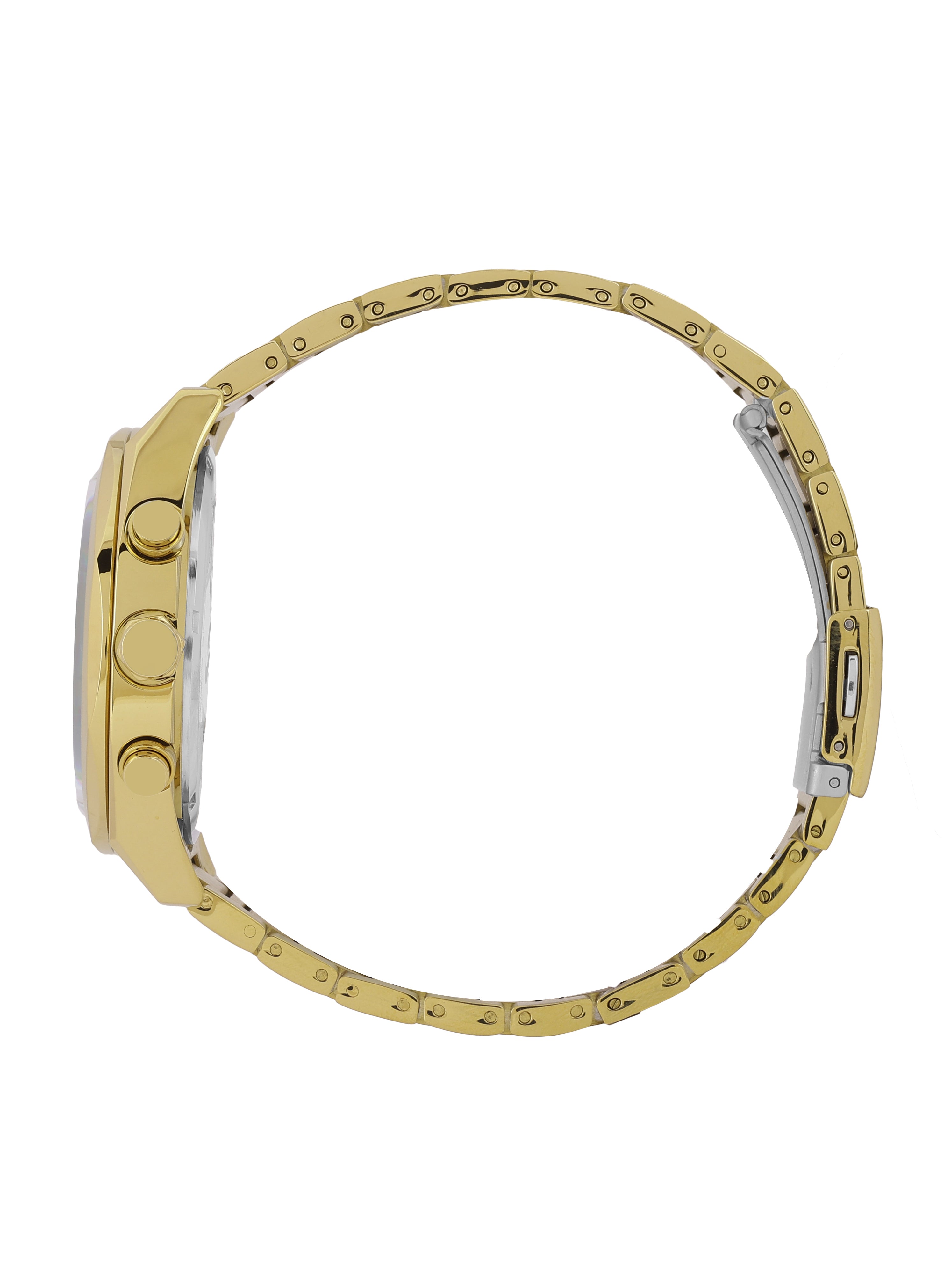 Daniel Klein Men’s Gun Black Dial Stainless Steel Watch DK.1.14064-5