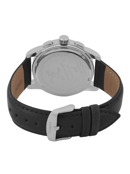 Daniel Klein Men’s Warm Grey Dial Black Leather Watch DK.6.14032-1