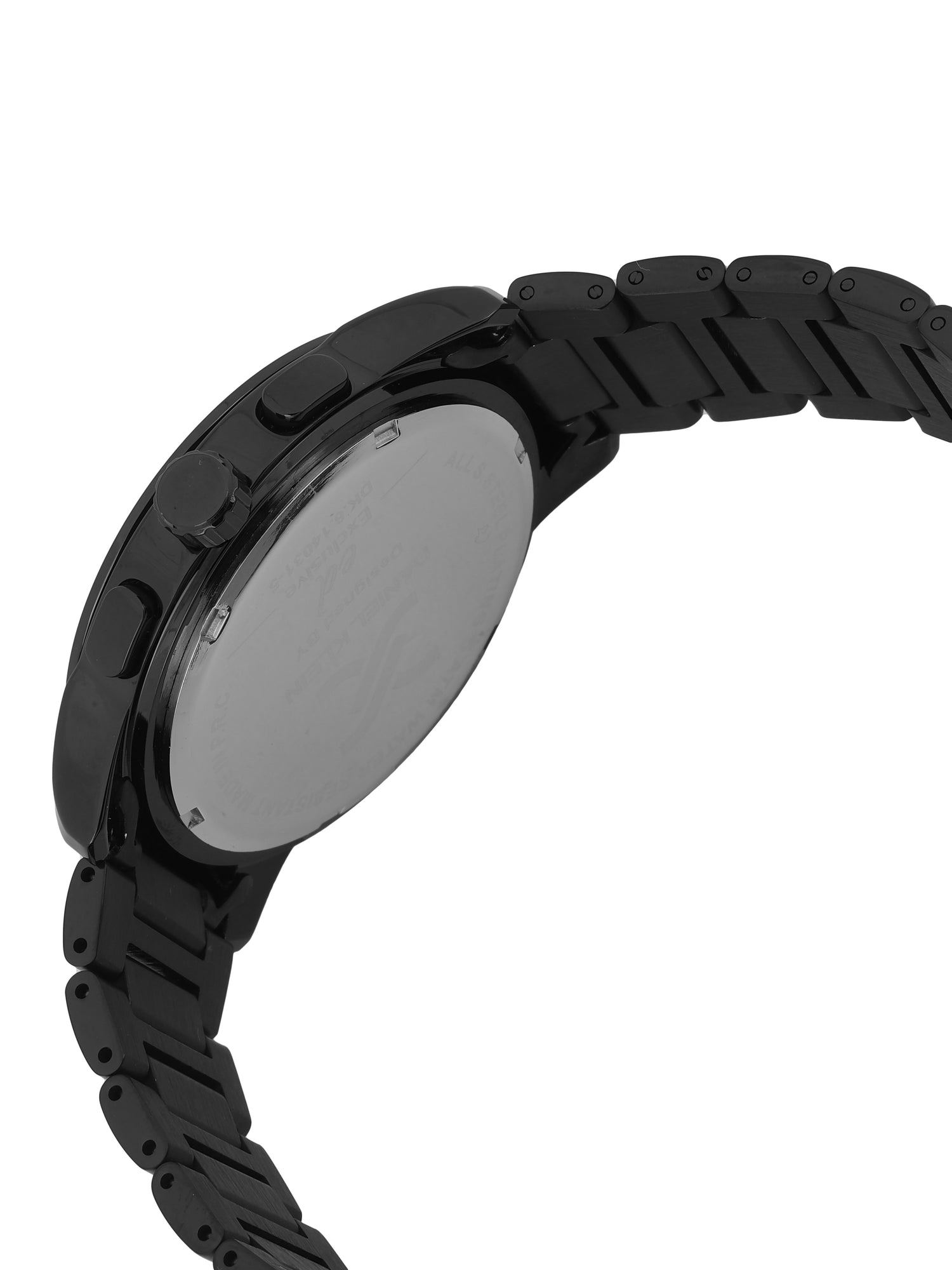 Daniel Klein Men’s Dark Green Dial Black Stainless Steel Watch DK.6.14031-5