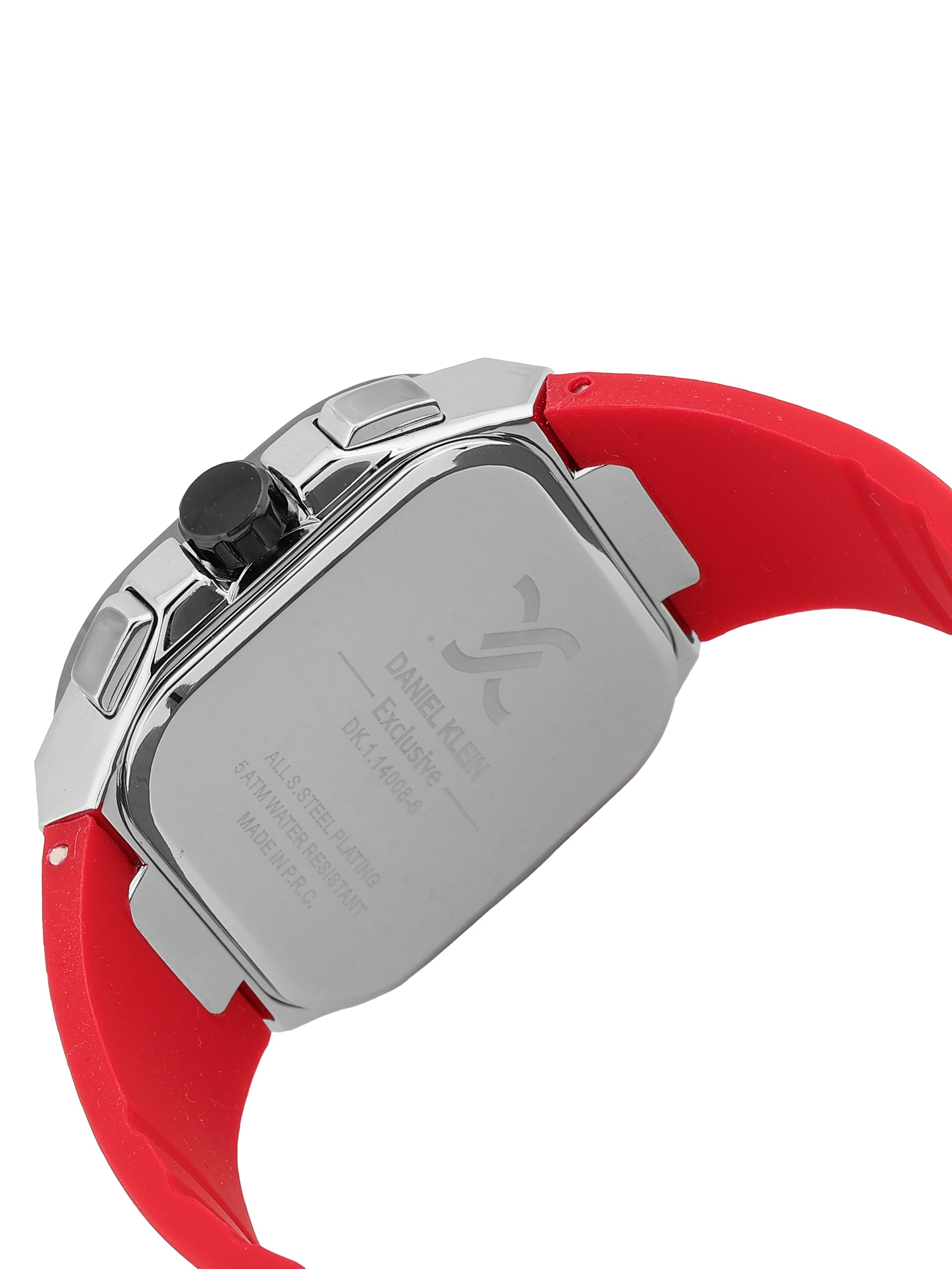 Daniel Klein Exclusive Unisex Dial &amp; Textured Straps Analogue Watch DK.1.14008-6