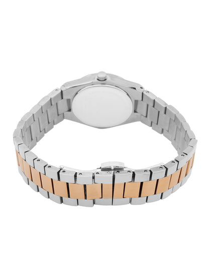 Daniel Klein Women Dial &amp; Stainless Steel Bracelet Style Straps Watch DK.1.13949-6