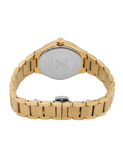 Daniel Klein Women Dial &amp; Stainless Steel Bracelet Style Straps Watch DK.1.13938-4