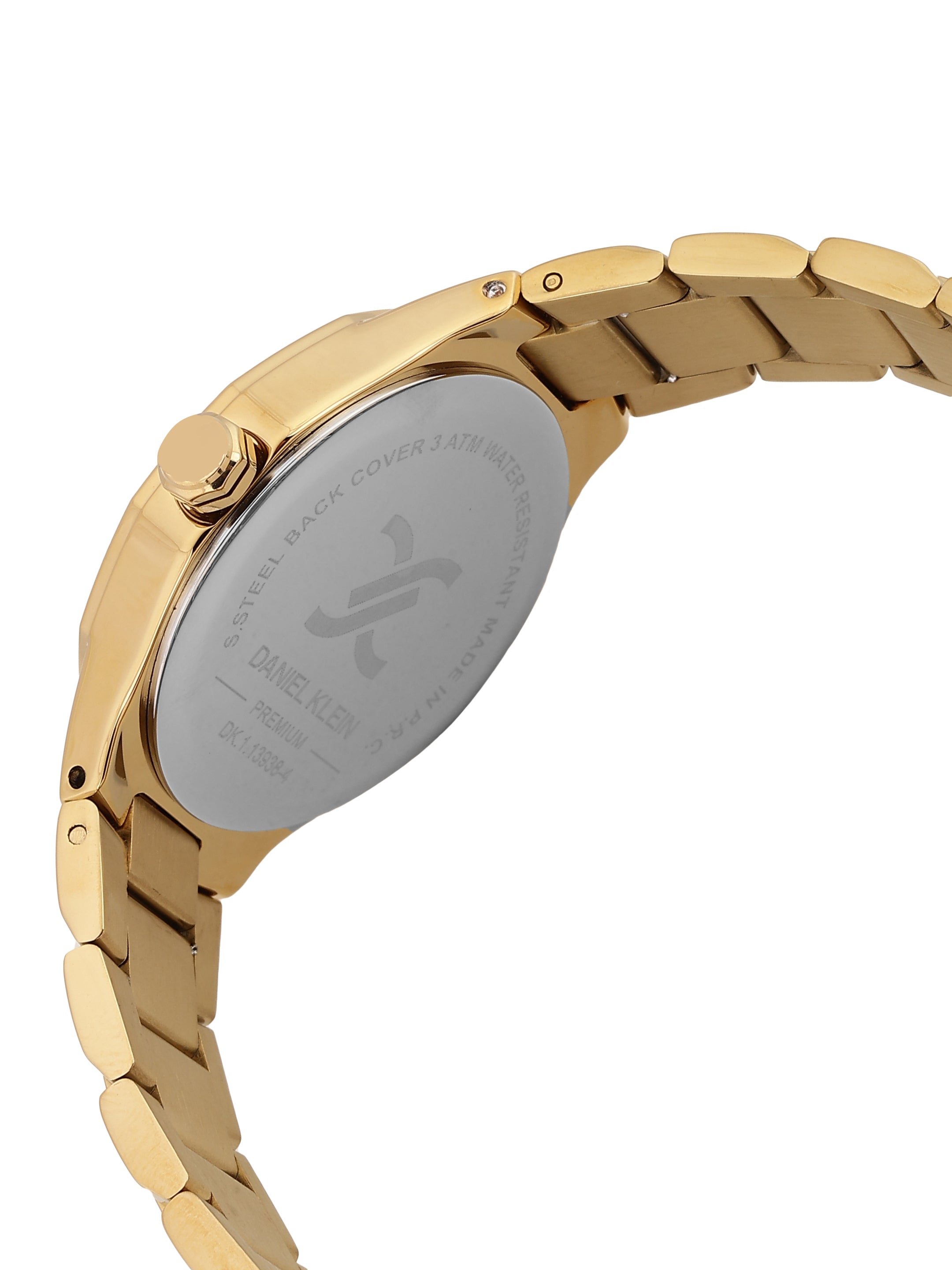 Daniel Klein Women Dial &amp; Stainless Steel Bracelet Style Straps Watch DK.1.13938-4