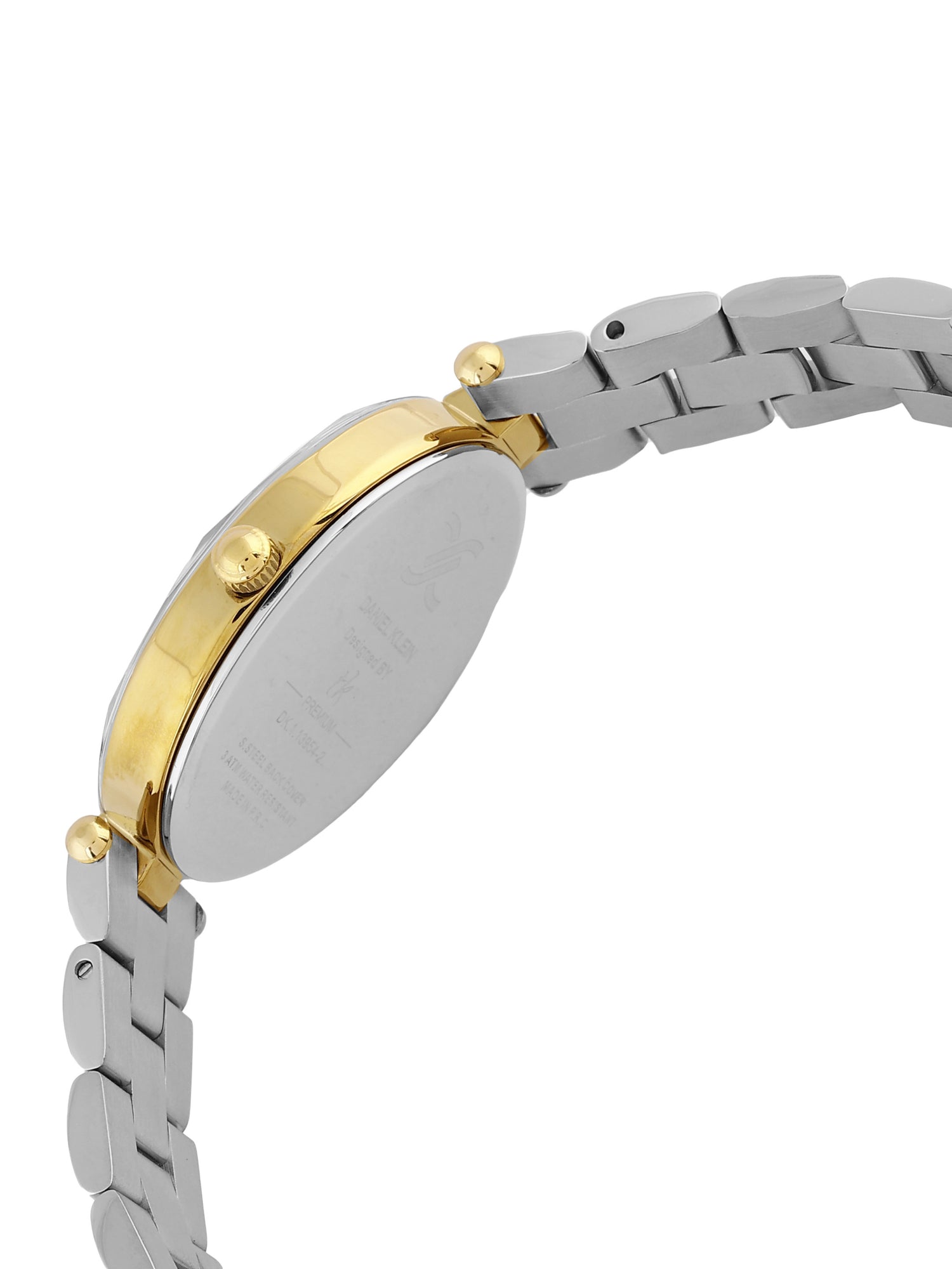 Daniel Klein Premium Lady Women Dial &amp; Stainless Steel Style Straps Watch DK.1.13954-4