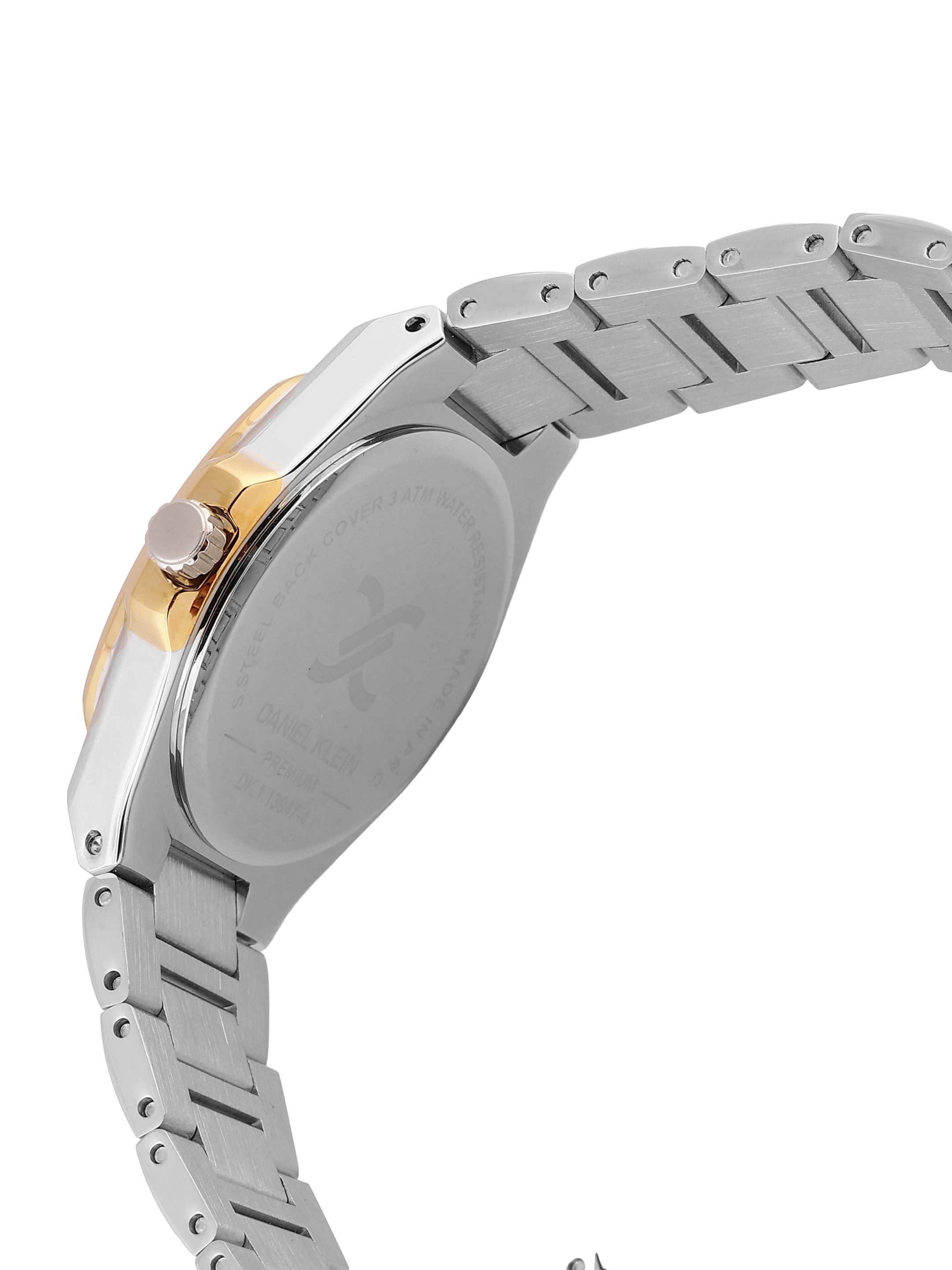 Daniel Klein Women Dial &amp; Stainless Steel Bracelet Style Analogue Watch DK.1.13947-4