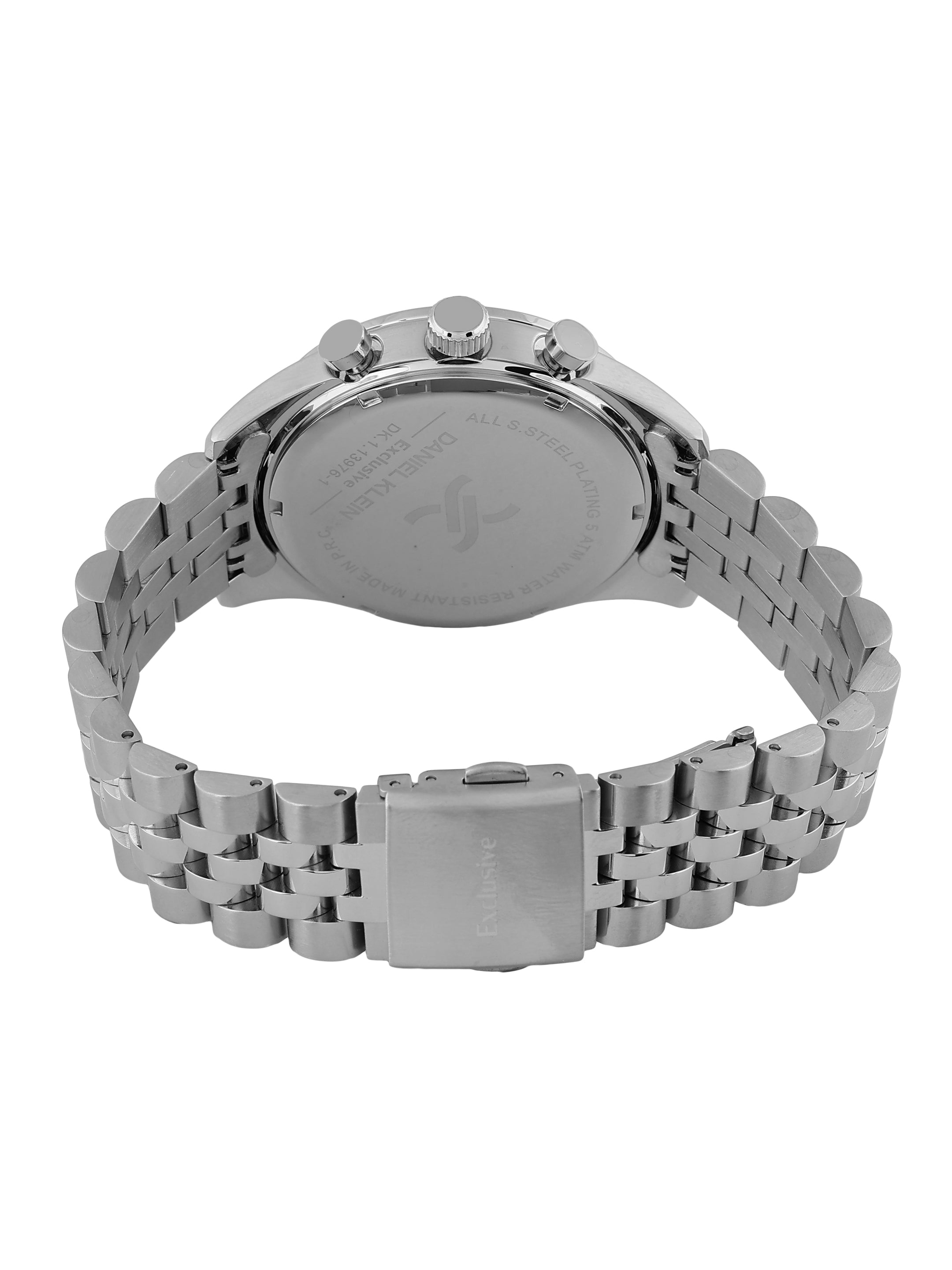 Daniel Klein Exclusive Unisex Stainless Steel Bracelet Style Analogue
