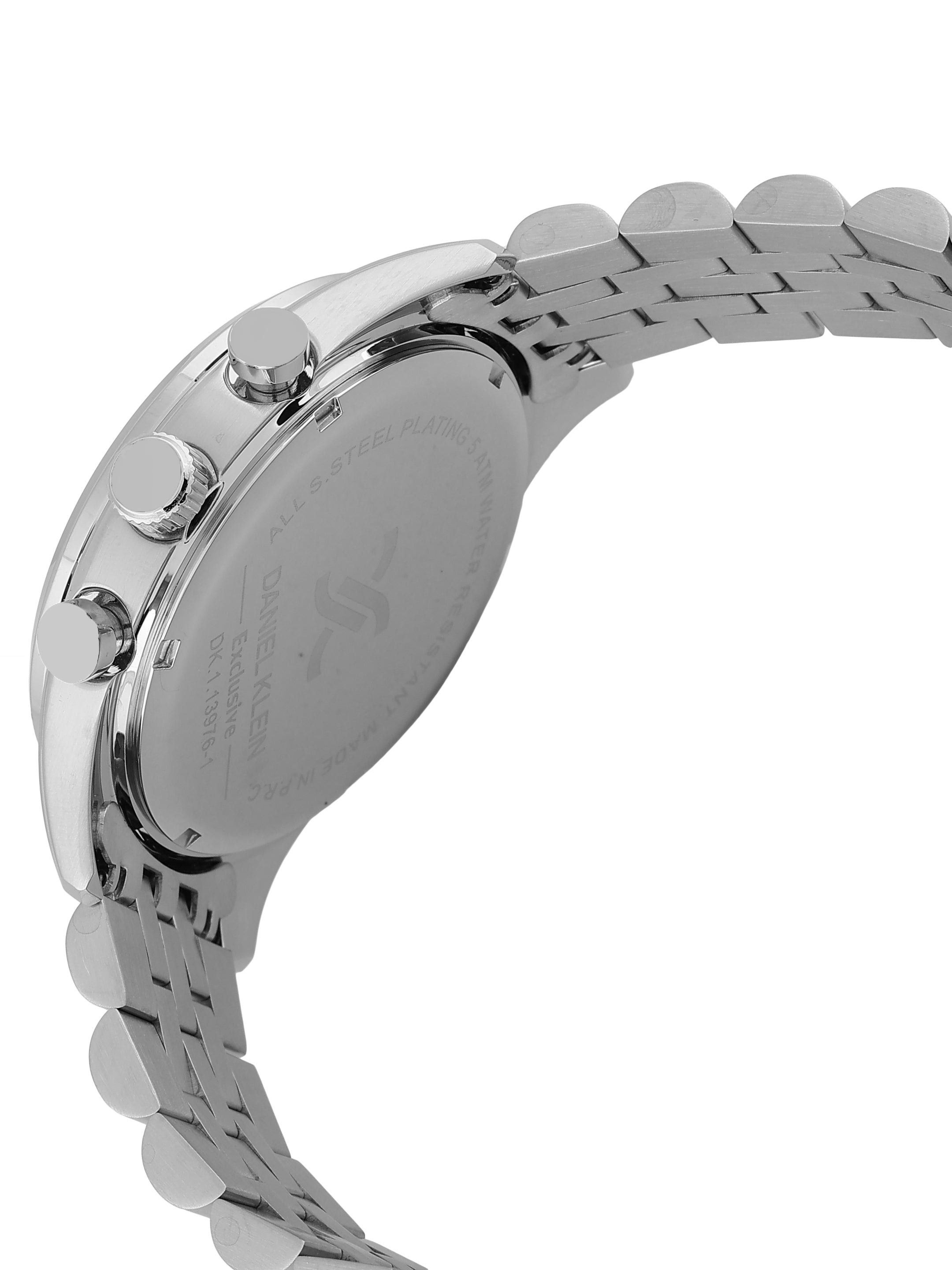 Daniel Klein Exclusive Unisex Stainless Steel Bracelet Style Analogue