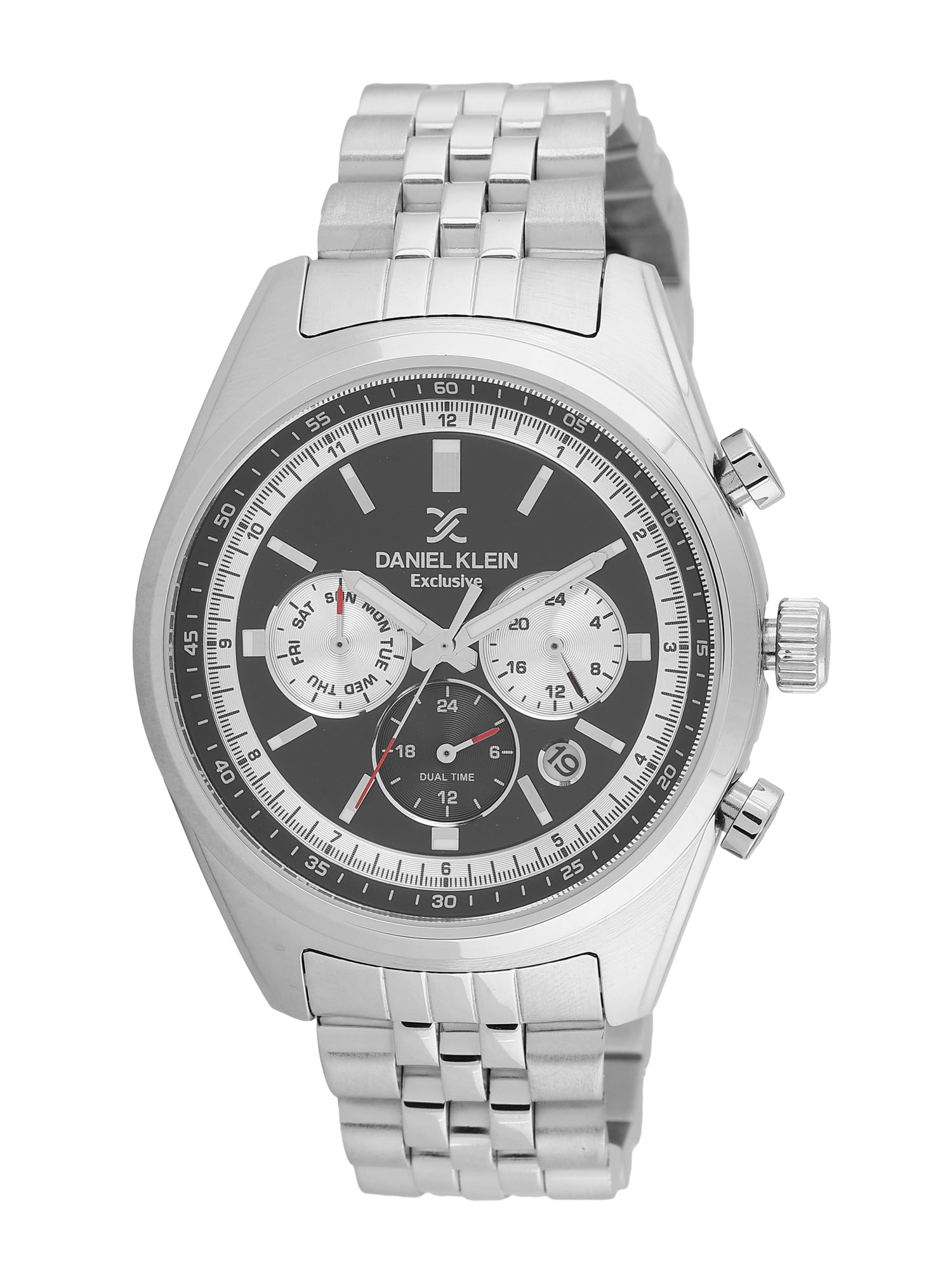 Daniel Klein Exclusive Unisex Stainless Steel Bracelet Style Analogue Watch DK.1.13976-1