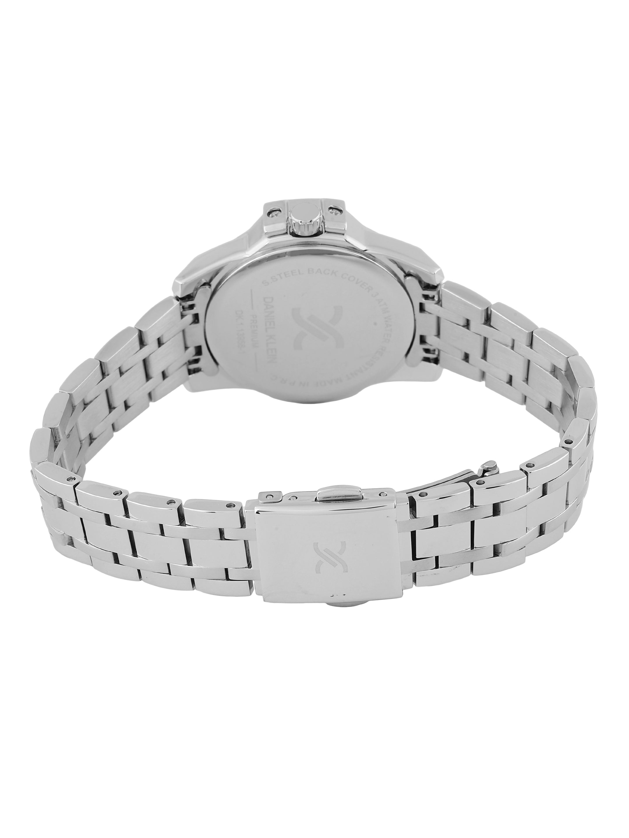 Daniel Klein Women Dial &amp; Stainless Steel Straps Analogue Watch DK.1.13956-1