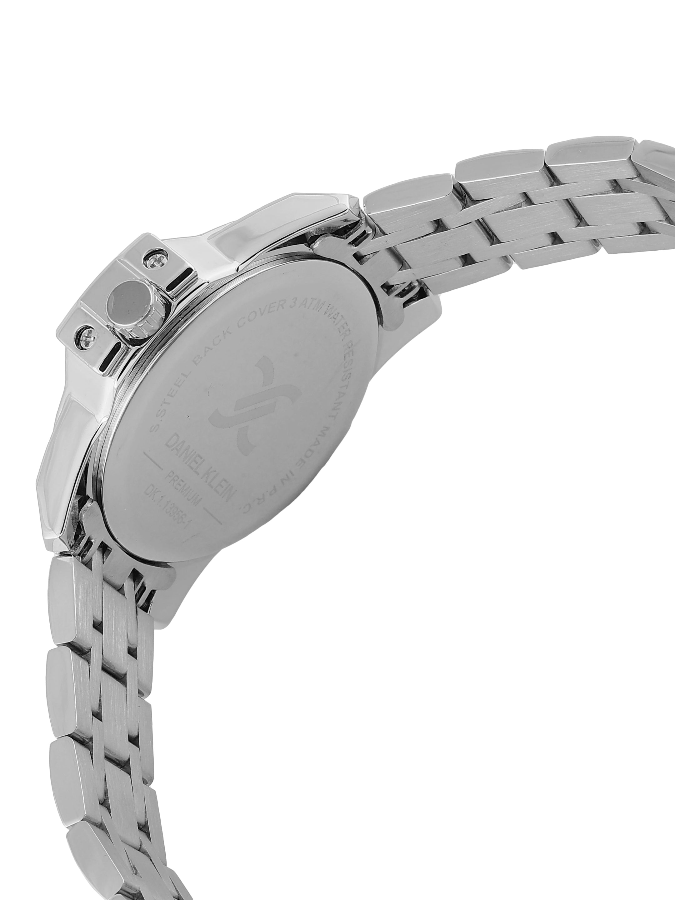 Daniel Klein Women Dial &amp; Stainless Steel Straps Analogue Watch DK.1.13956-1
