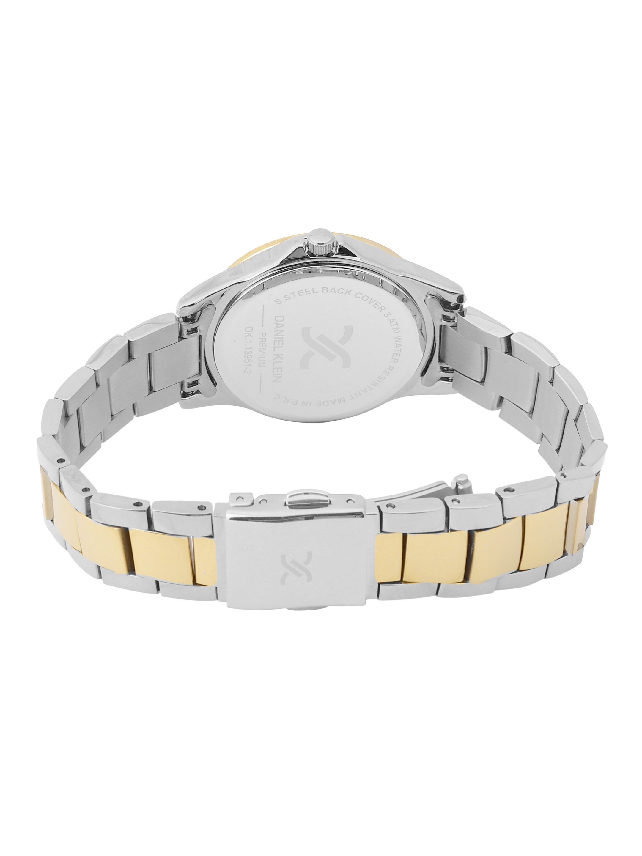 Daniel Klein Women Stainless Steel Bracelet Style Straps Analogue Watch DK.1.13951-4