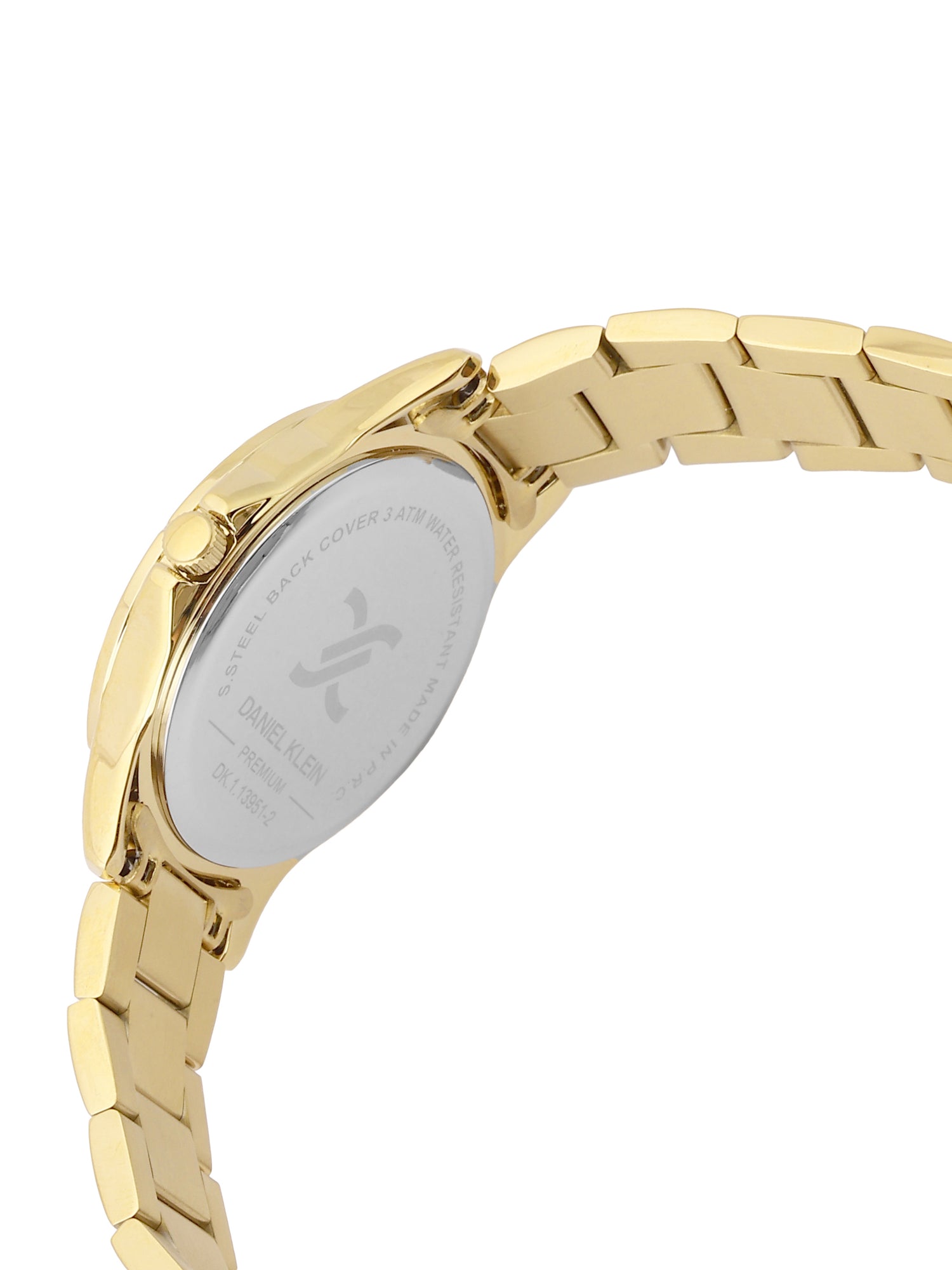 Daniel Klein Women Stainless Steel Bracelet Style Straps Analogue Watch DK.1.13951-2