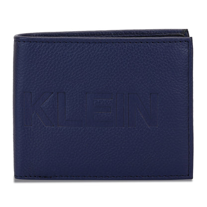 &quot;Daniel Klein Men’s Signature Wallet – Classic Textured Blue Edition	&quot;