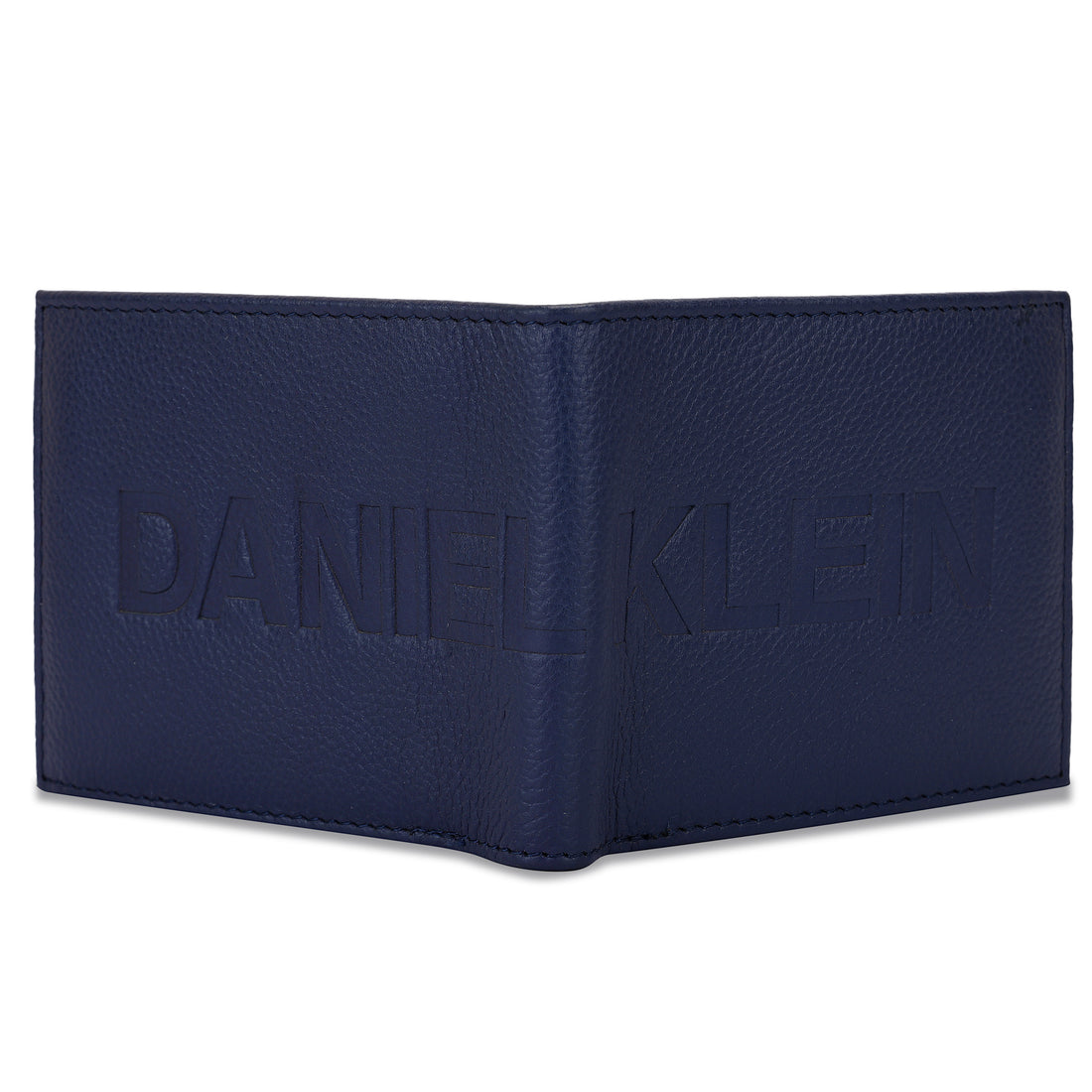 &quot;Daniel Klein Men’s Signature Wallet – Classic Textured Blue Edition	&quot;
