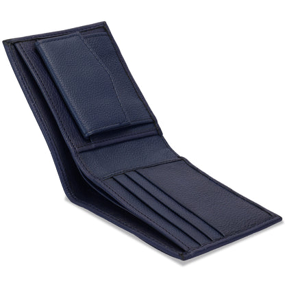 &quot;Daniel Klein Men’s Signature Wallet – Classic Textured Blue Edition	&quot;