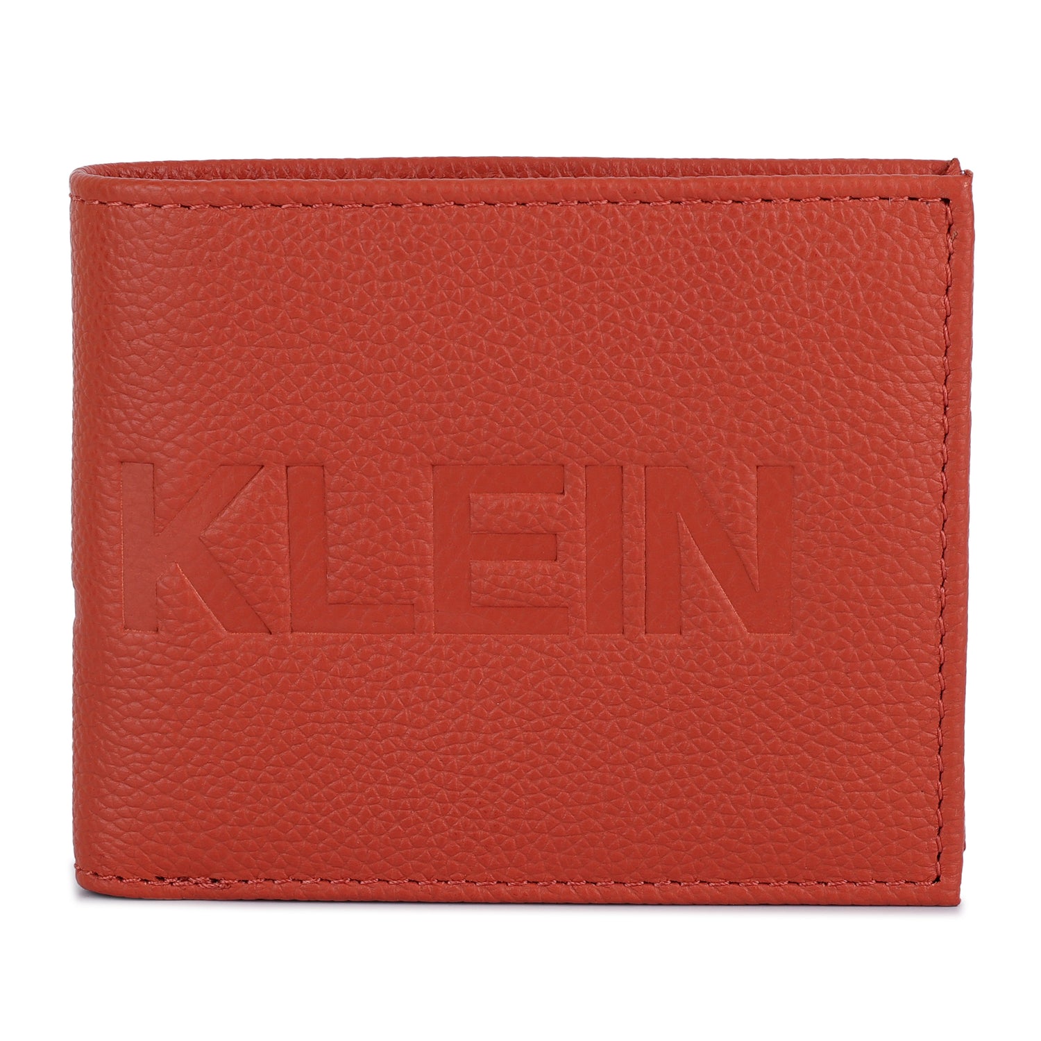 &quot;Daniel Klein Men’s Signature Wallet – Classic Textured Orange Edition	&quot;