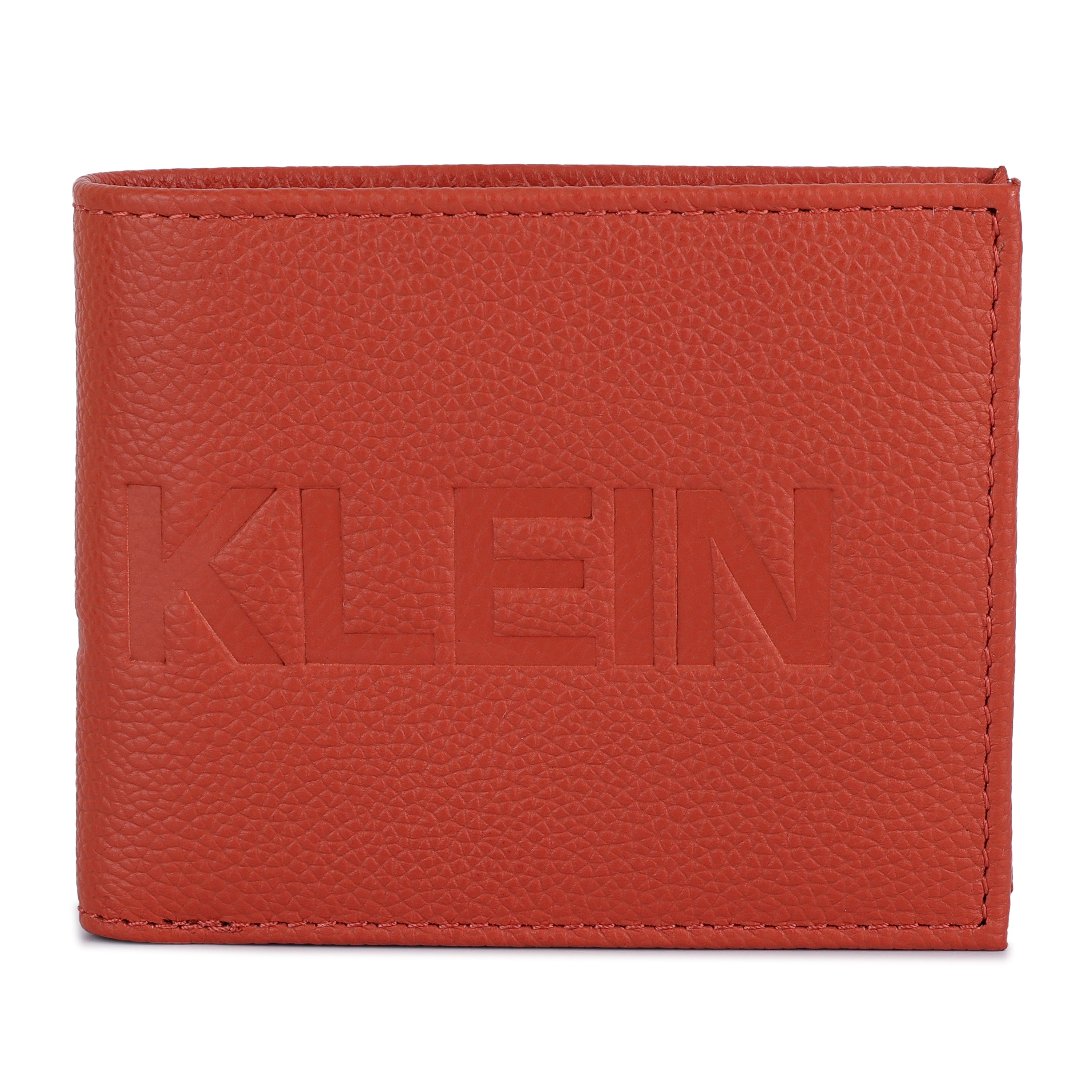 &quot;Daniel Klein Men’s Signature Wallet – Classic Textured Orange Edition	&quot;