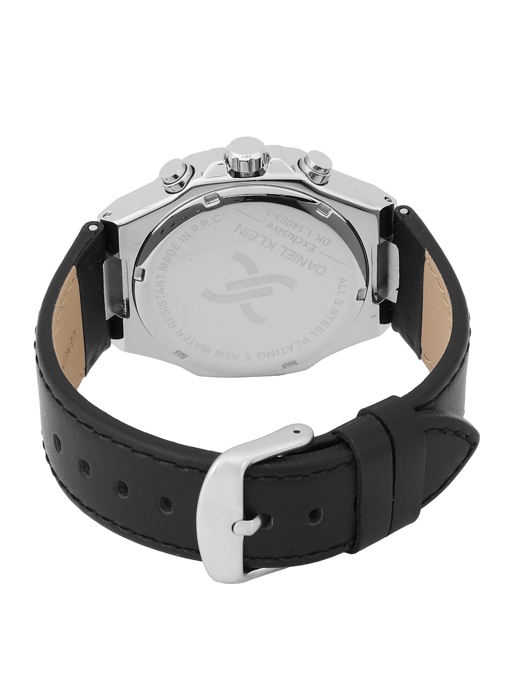 Daniel Klein Exclusive Unisex Dial &amp; Leather Wrap Analogue Watch DK.1.14003-1